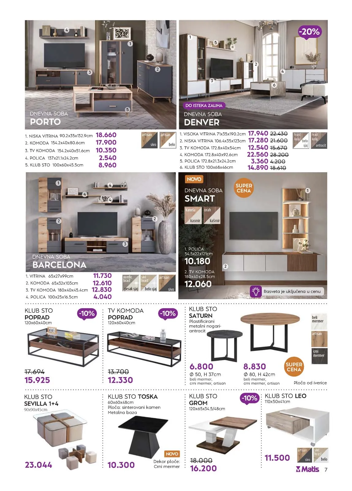 katalog namještaja matis