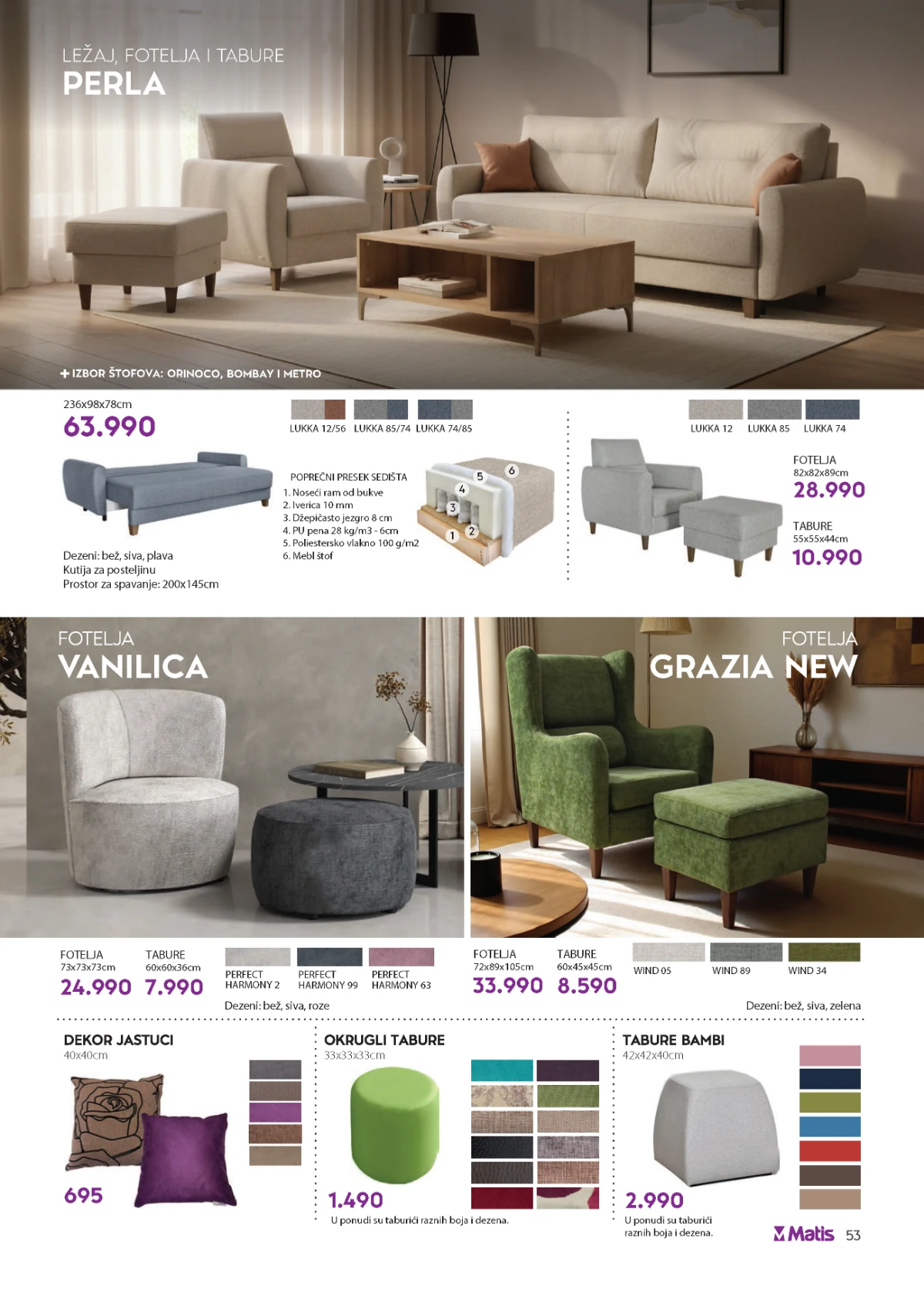katalog namještaja matis