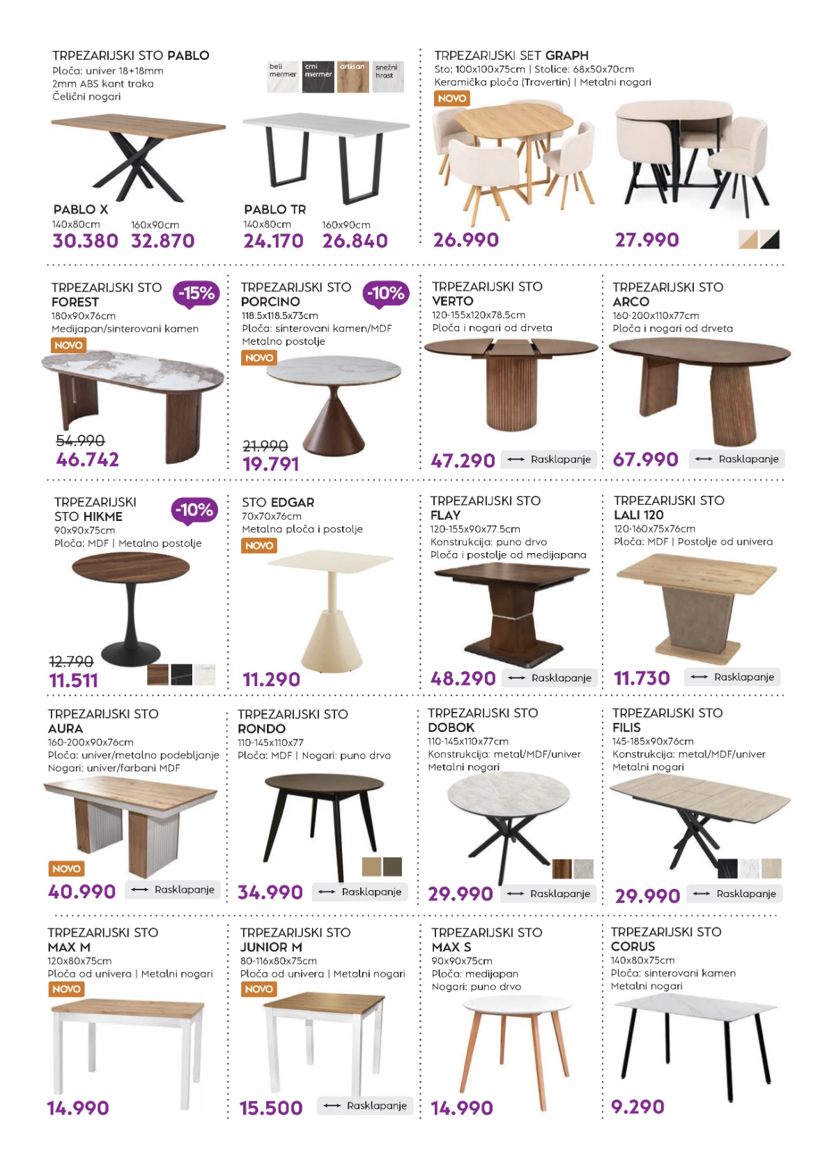 katalog namještaja matis