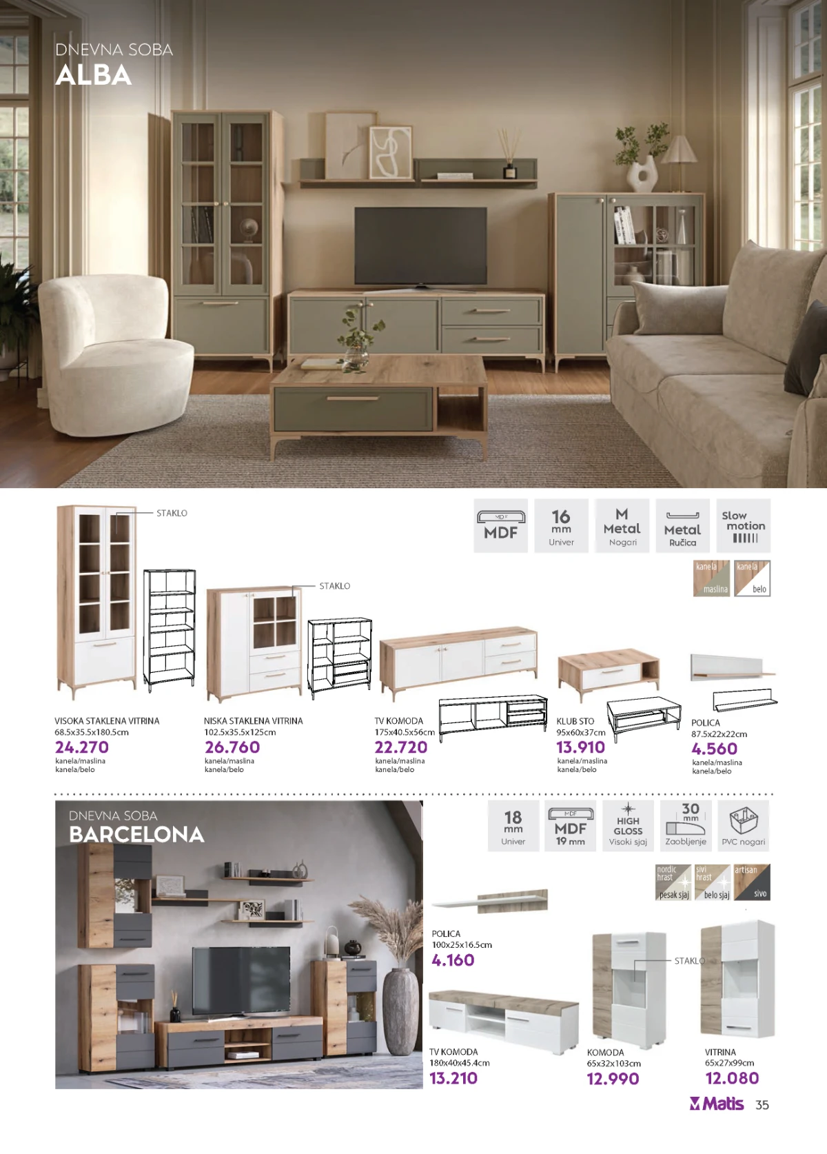 katalog namještaja matis