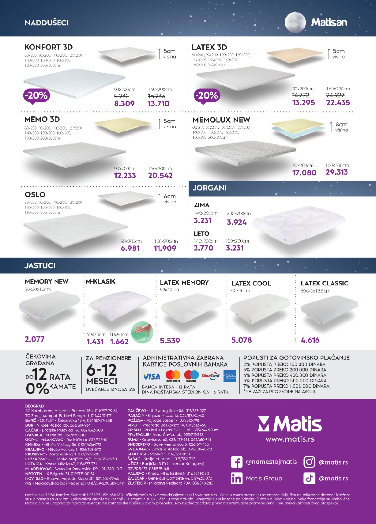 Matis veliki katalog strana 80 – završna ponuda nameštaja i akcijskih cena do 31.08.2026.