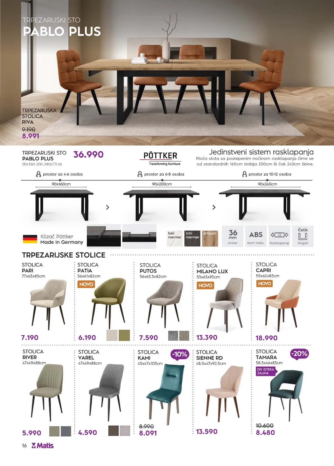 katalog namještaja matis