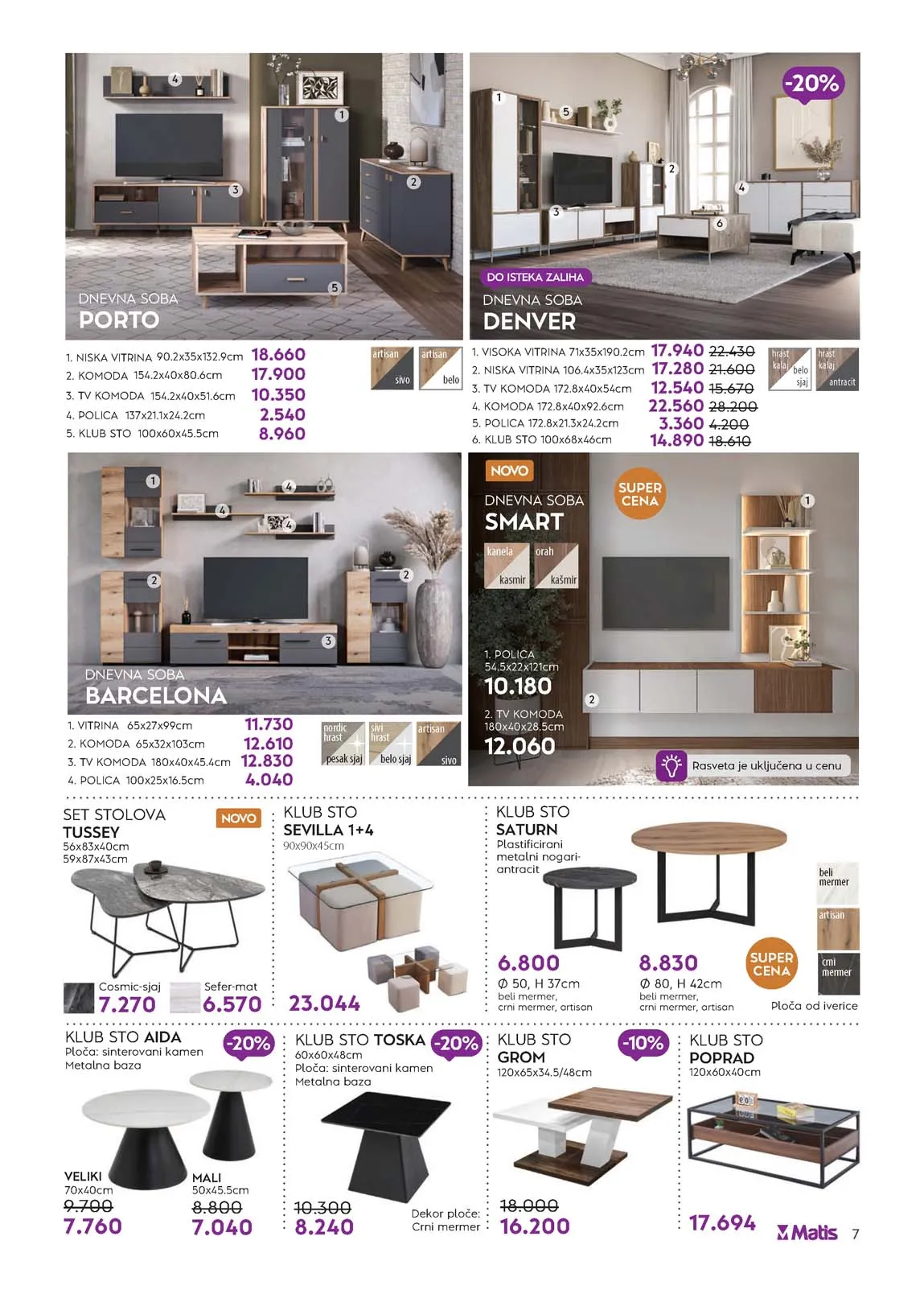 katalog namještaja matis