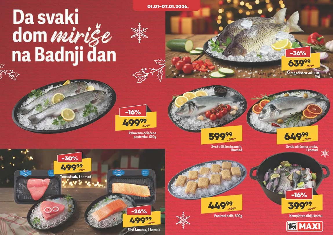 Maxi nedeljna akcija sniženja