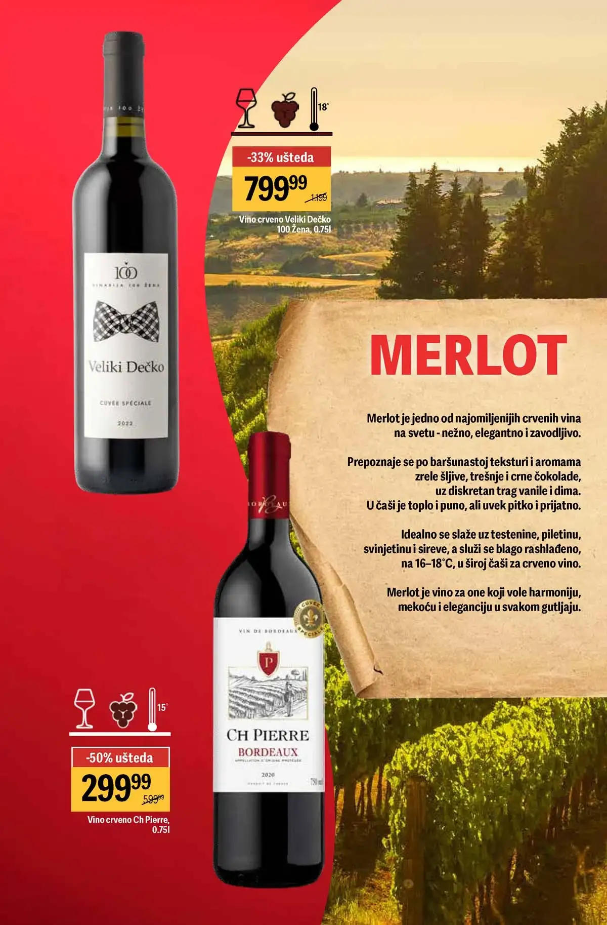 Maxi vina do 40% katalog strana 4 Srbija 2026 do 29.04.