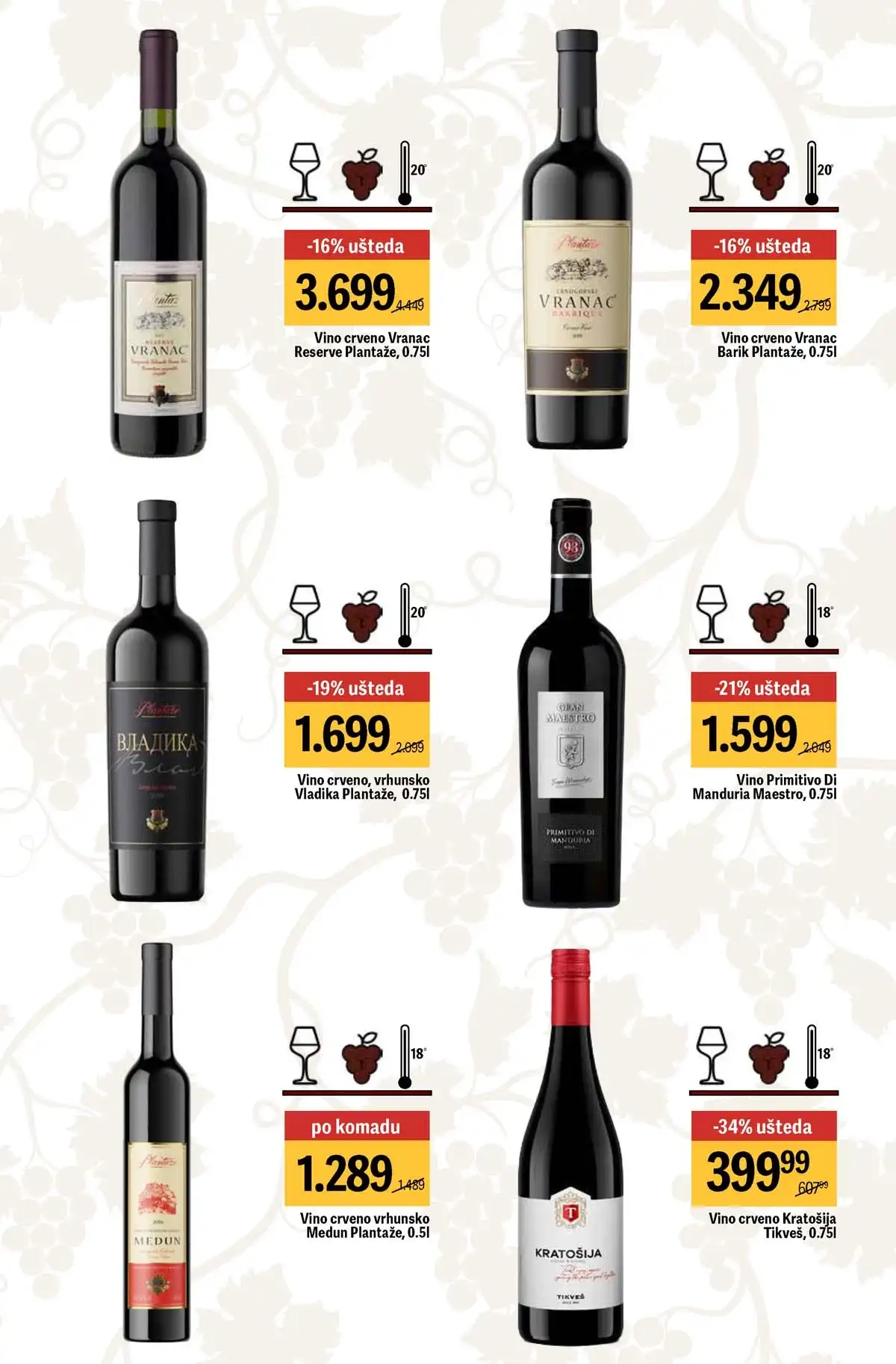 Maxi vina do 40% katalog strana 7 Srbija 2026 do 29.04.