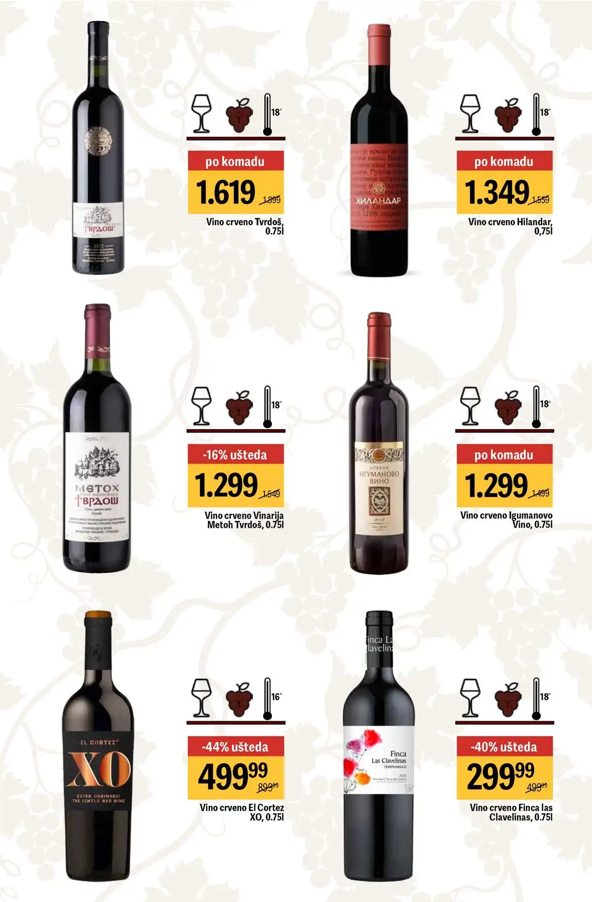 Maxi vina do 40% katalog strana 9 Srbija 2026 do 29.04.