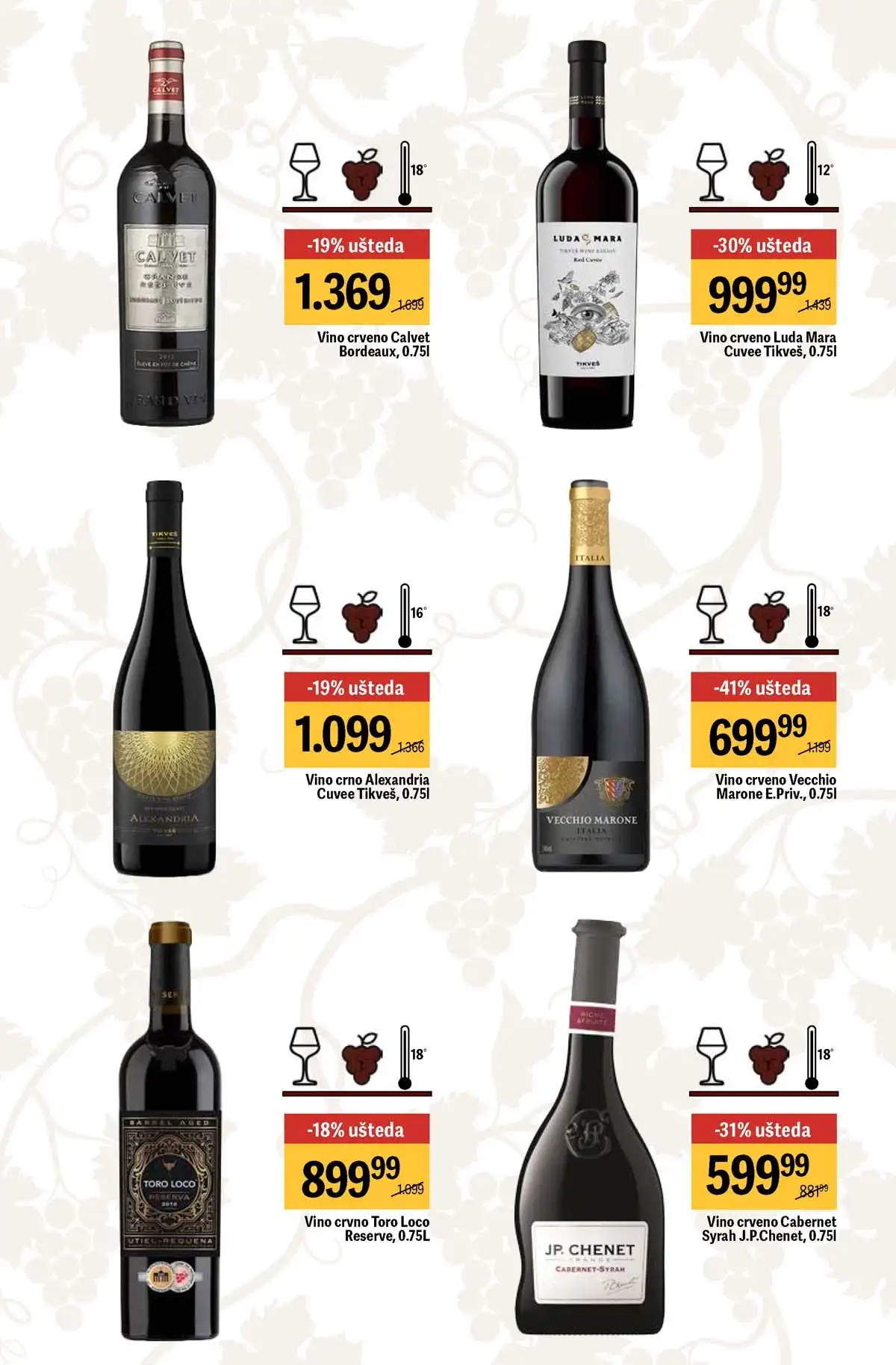 Maxi vina do 40% katalog strana 11 Srbija 2026 do 29.04.