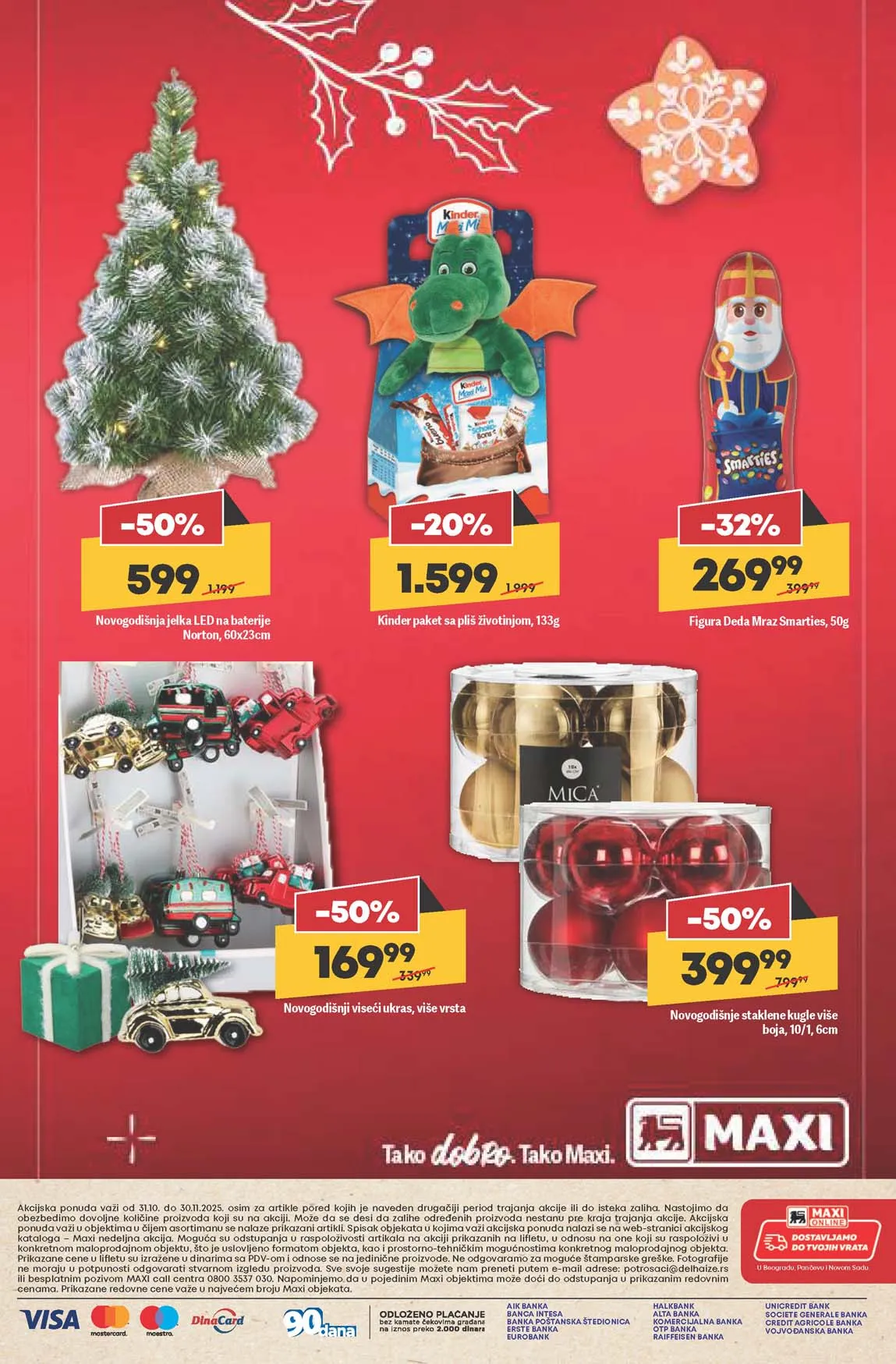 Maxi nedeljna akcija sniženja Maxi nedeljna akcija sniženja