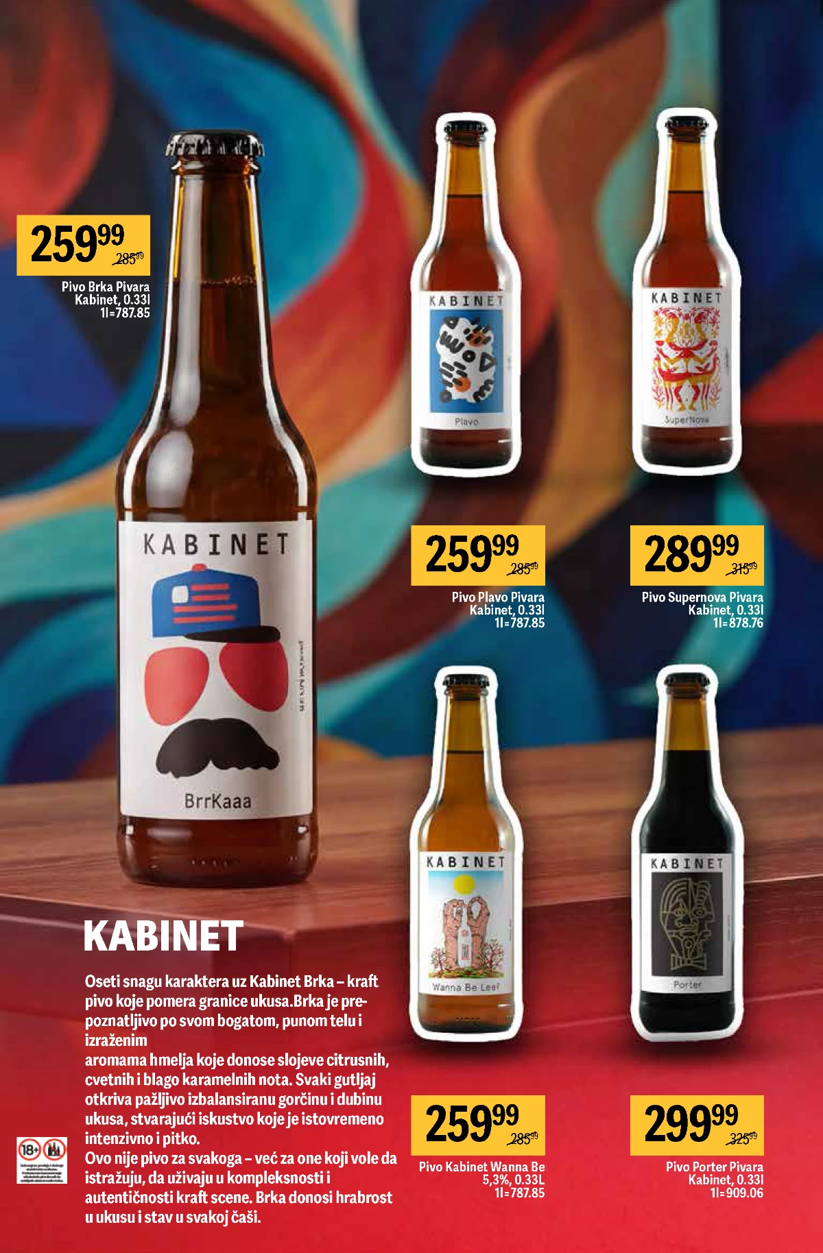 Maxi katalog piva – Inat craft pivo i Corona Extra akcija do 27.05.2026