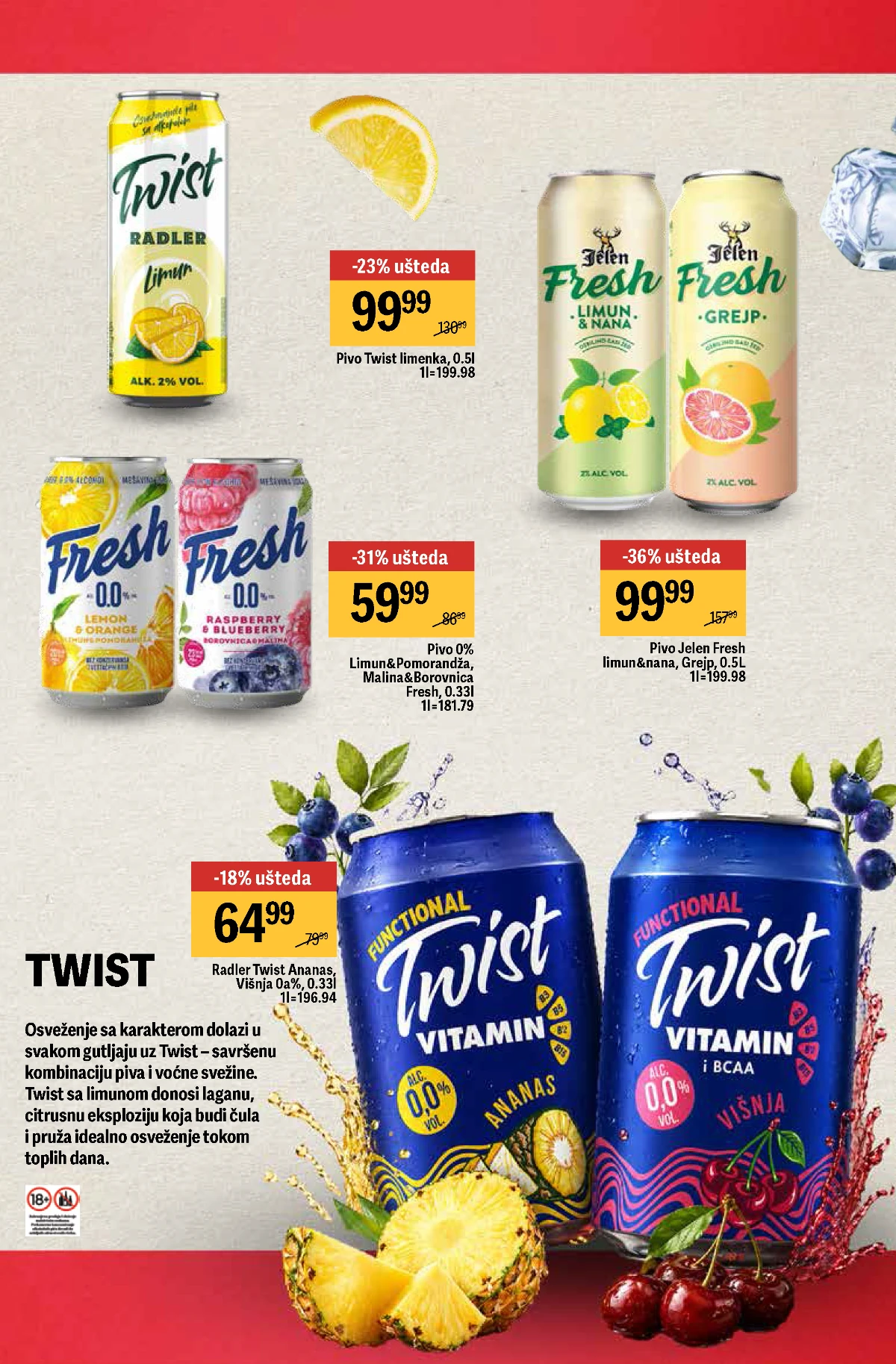 Maxi katalog piva – završne ponude i akcije na pivo