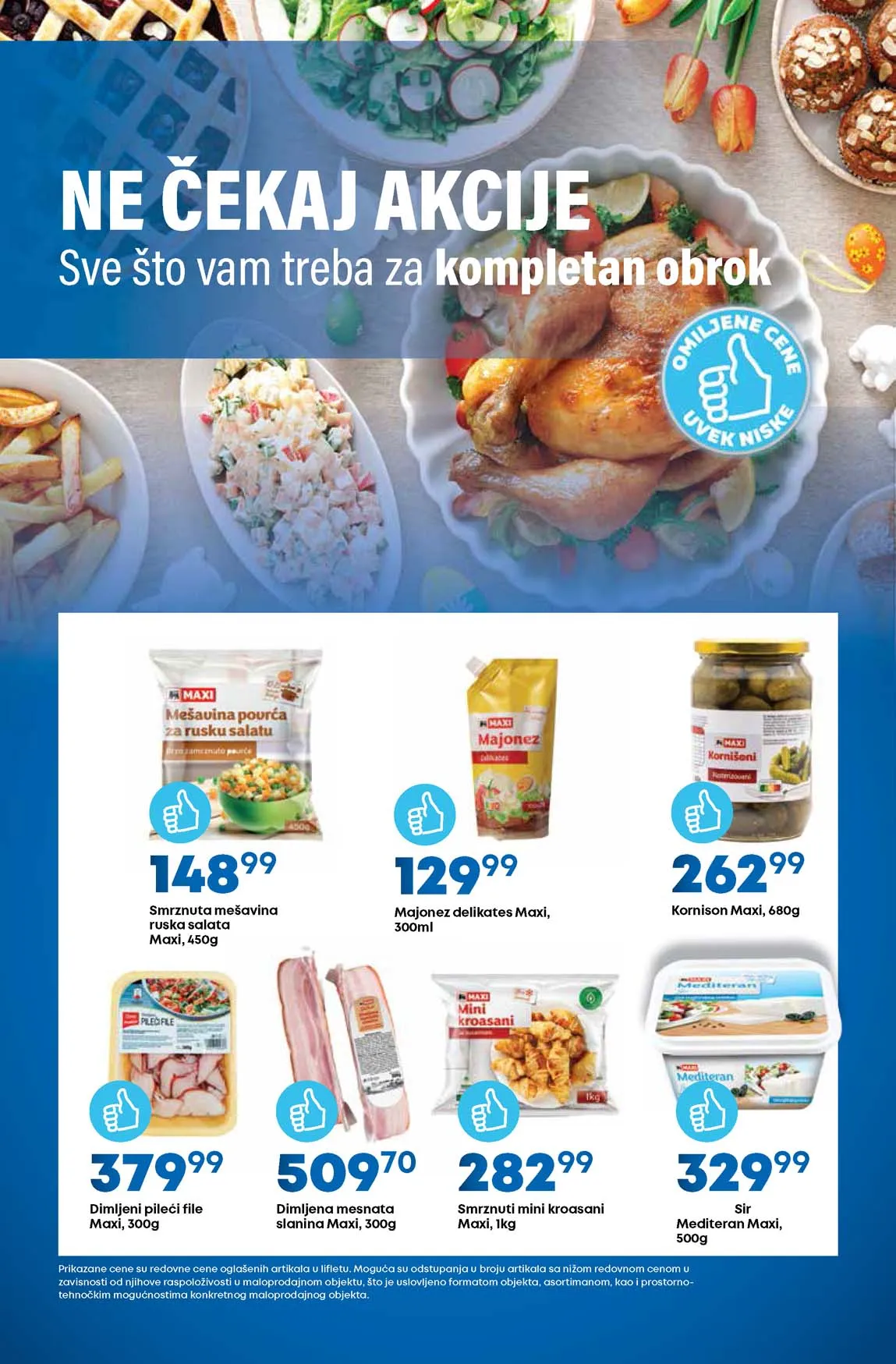 Maxi nedeljna akcija sniženja