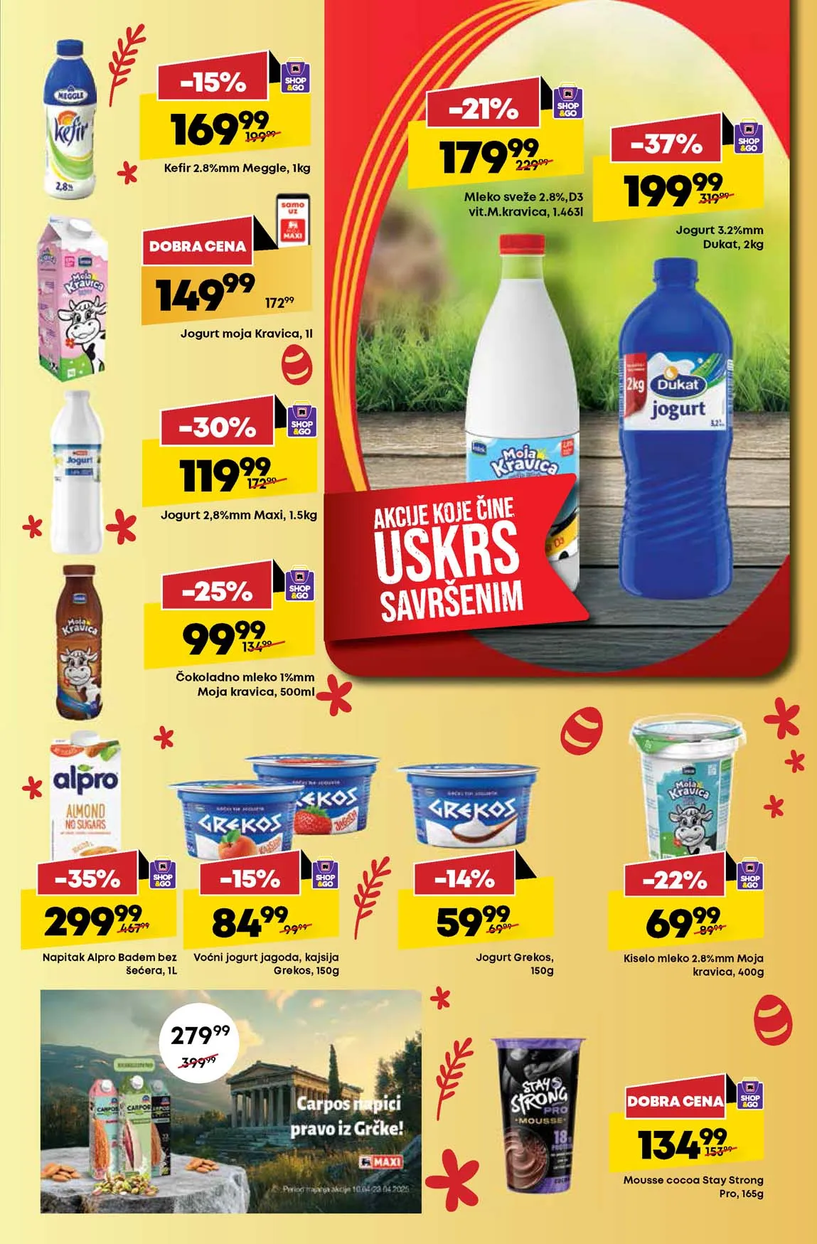 Maxi nedeljna akcija sniženja