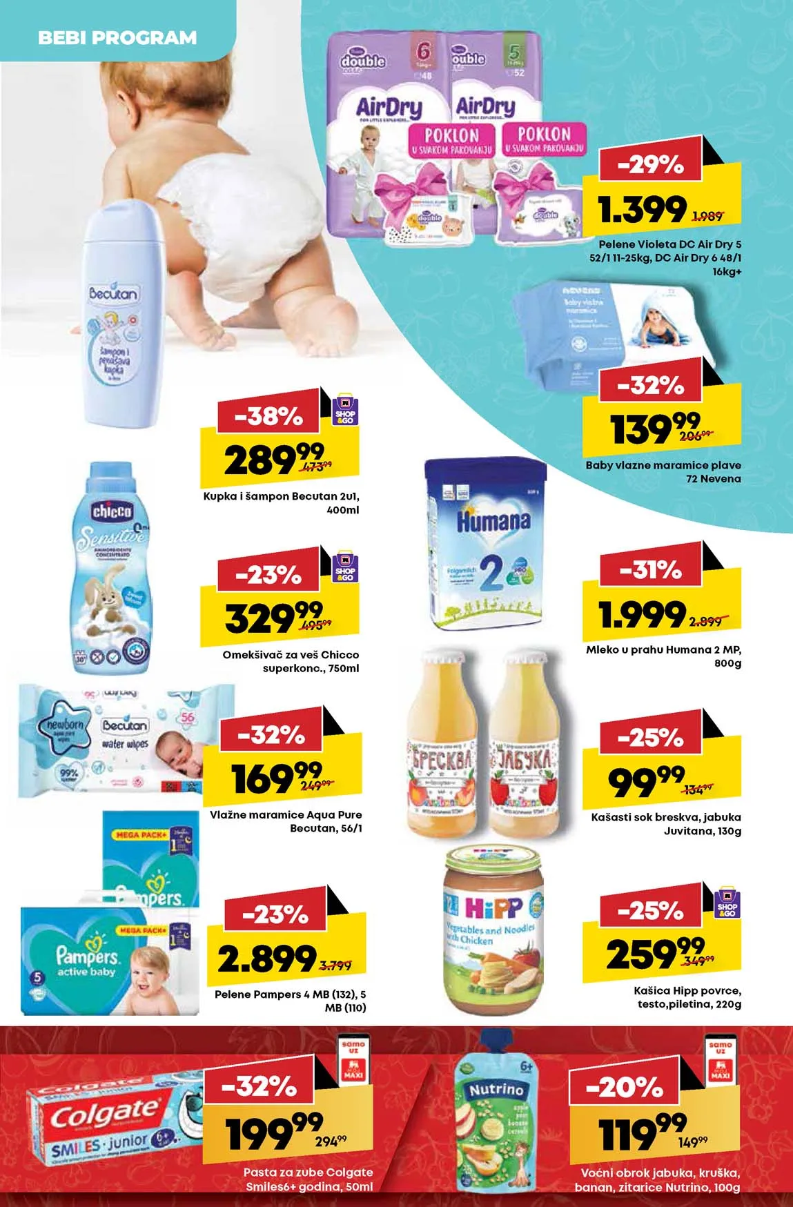 Maxi nedeljna akcija sniženja