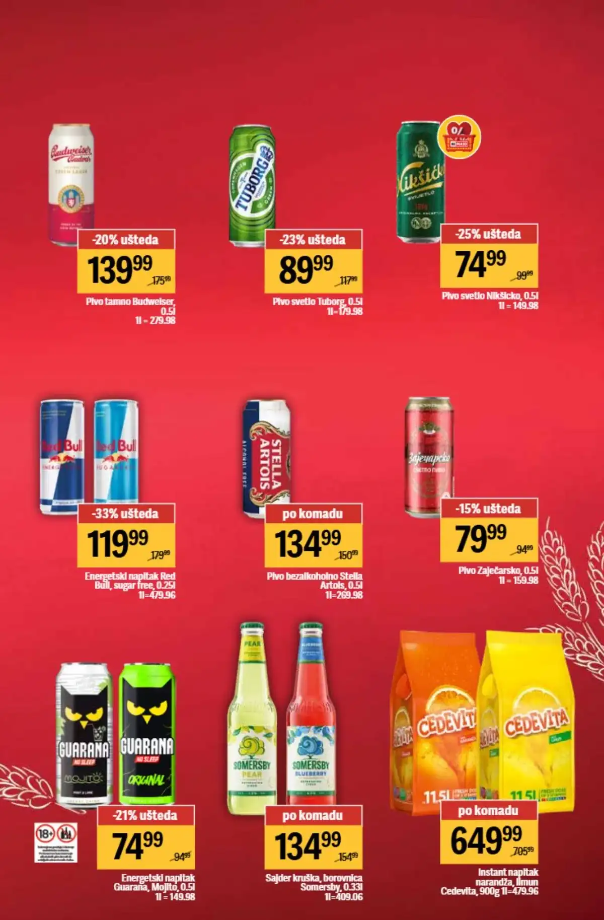 Maxi nedeljni katalog strana 15 kućni tekstil i oprema za dom Srbija  april / maj 2026