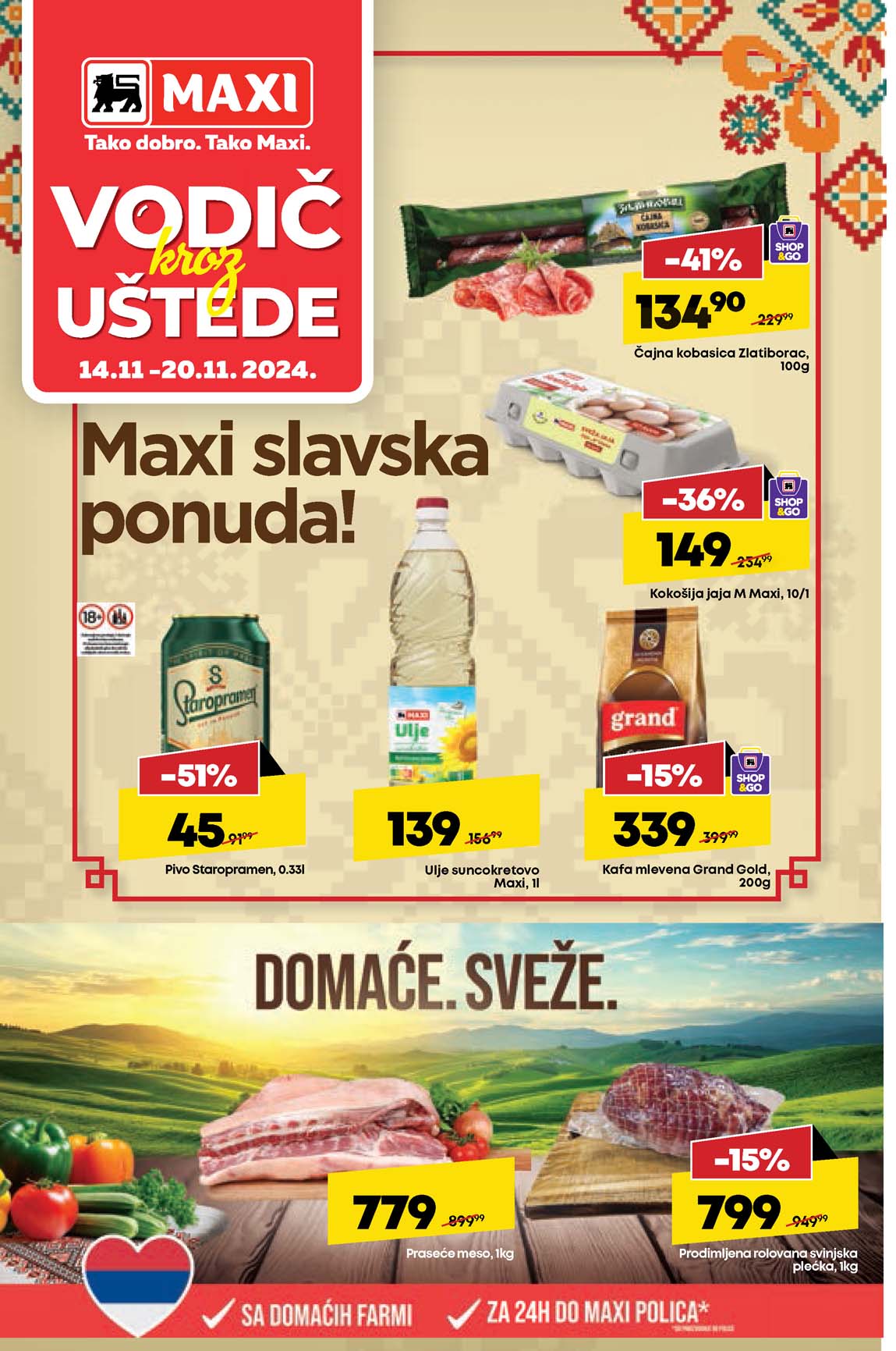 Maxi nedeljna akcija sniženja