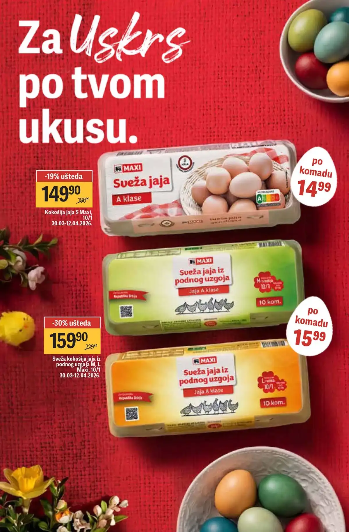 Maxi akcija do 59% katalog strana 2 Srbija 2026 prehrana i proizvodi