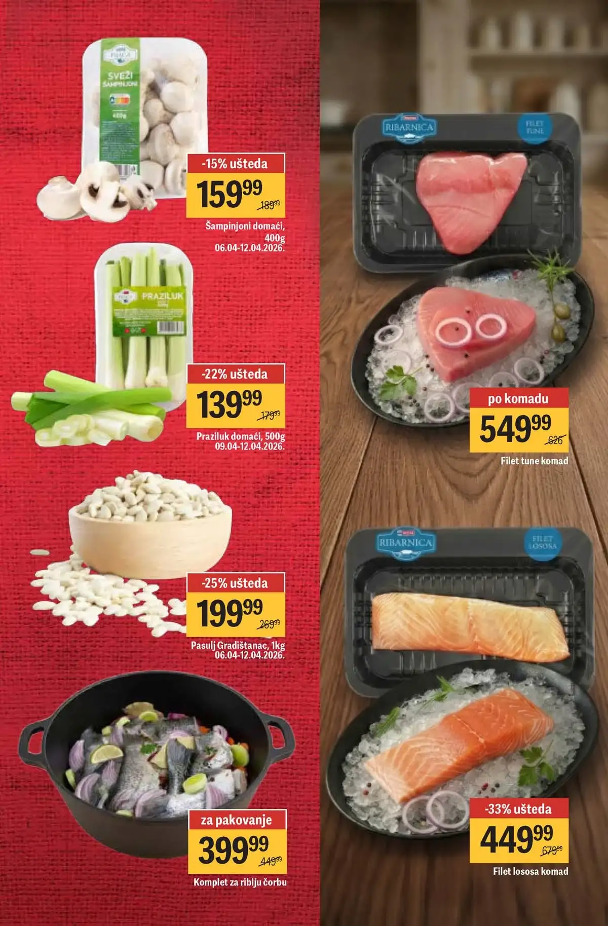 Maxi akcija do 59% katalog strana 7 pića Srbija 2026