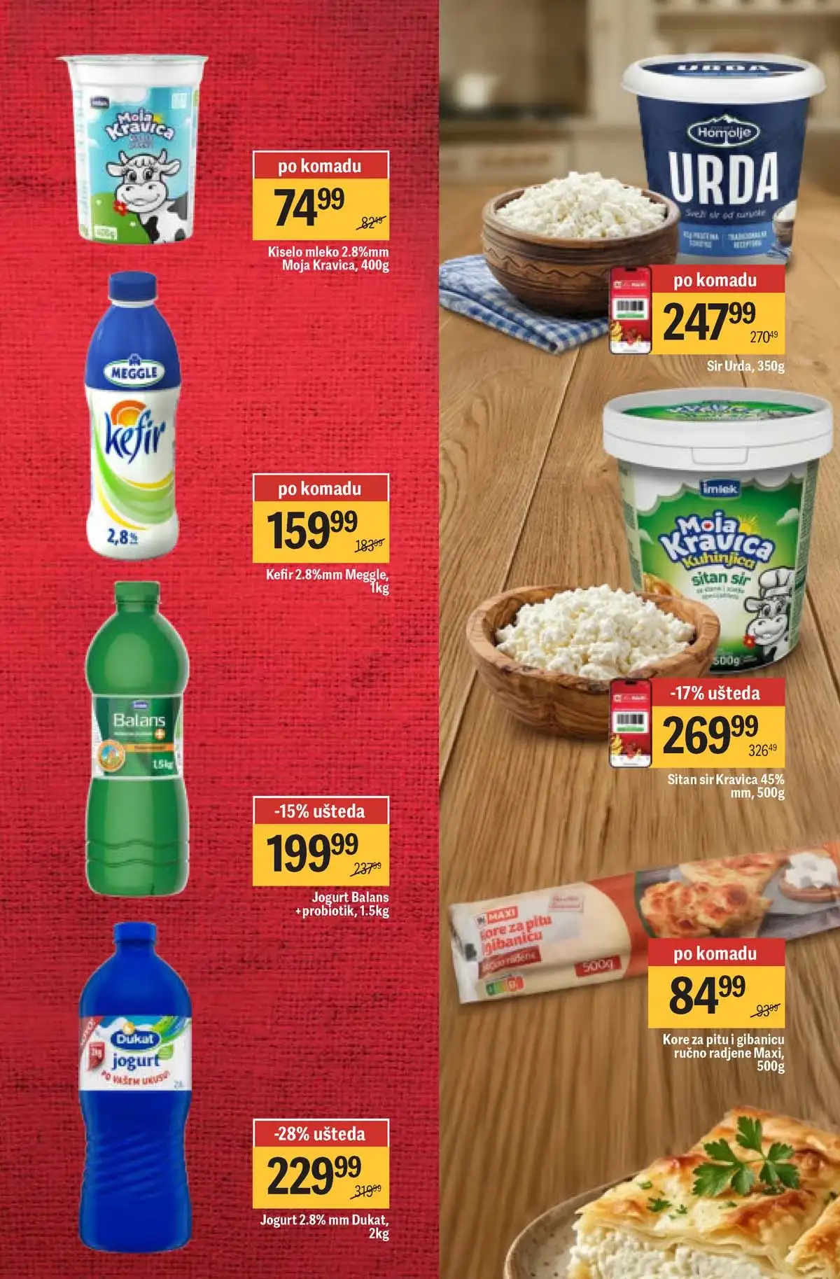 Maxi akcija do 59% katalog strana 21 Srbija 2026 porodične ponude