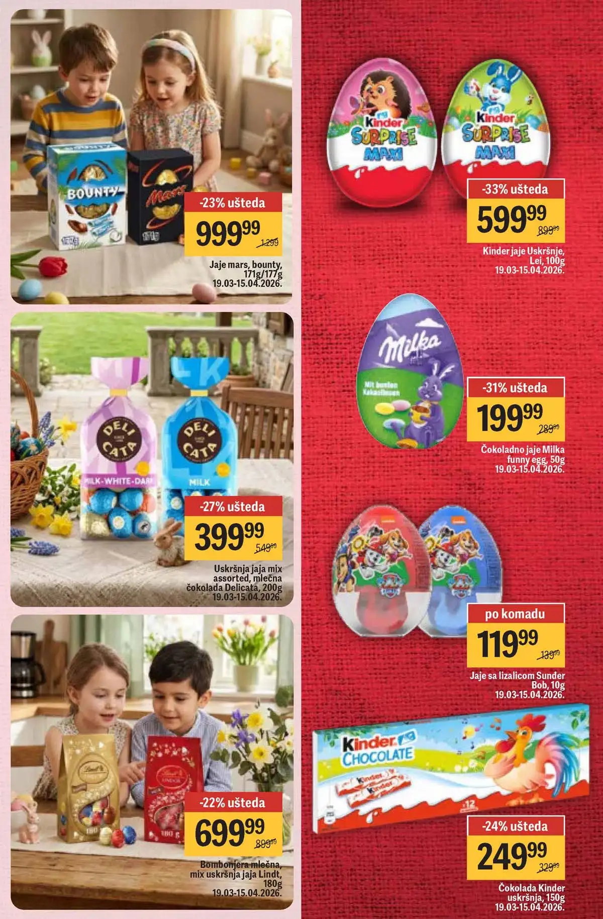 Maxi akcija do 59% katalog strana 28 Srbija 2026 završne ponude