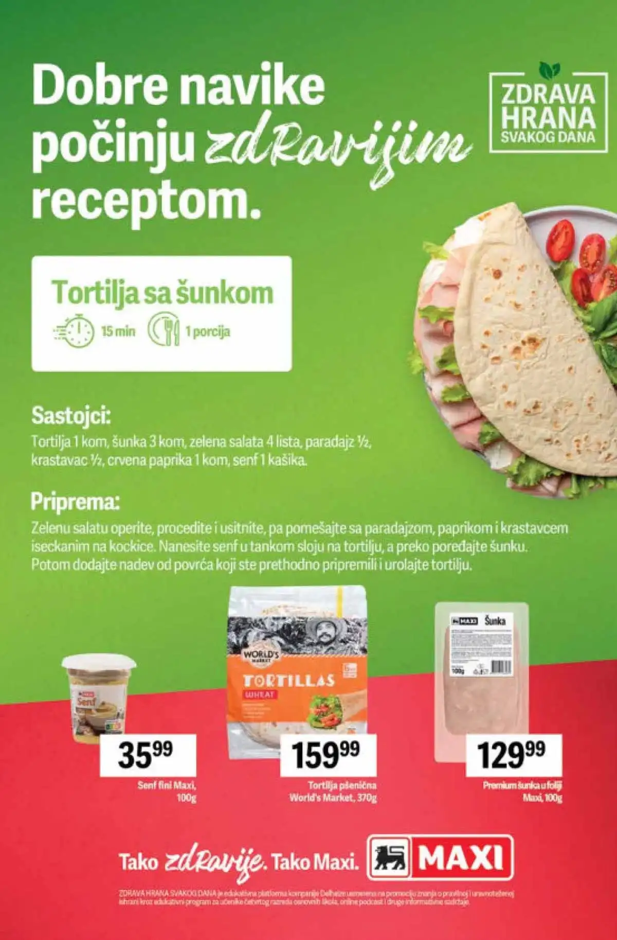 Maxi akcija do 59% katalog strana 39 Srbija 2026 završne ponude