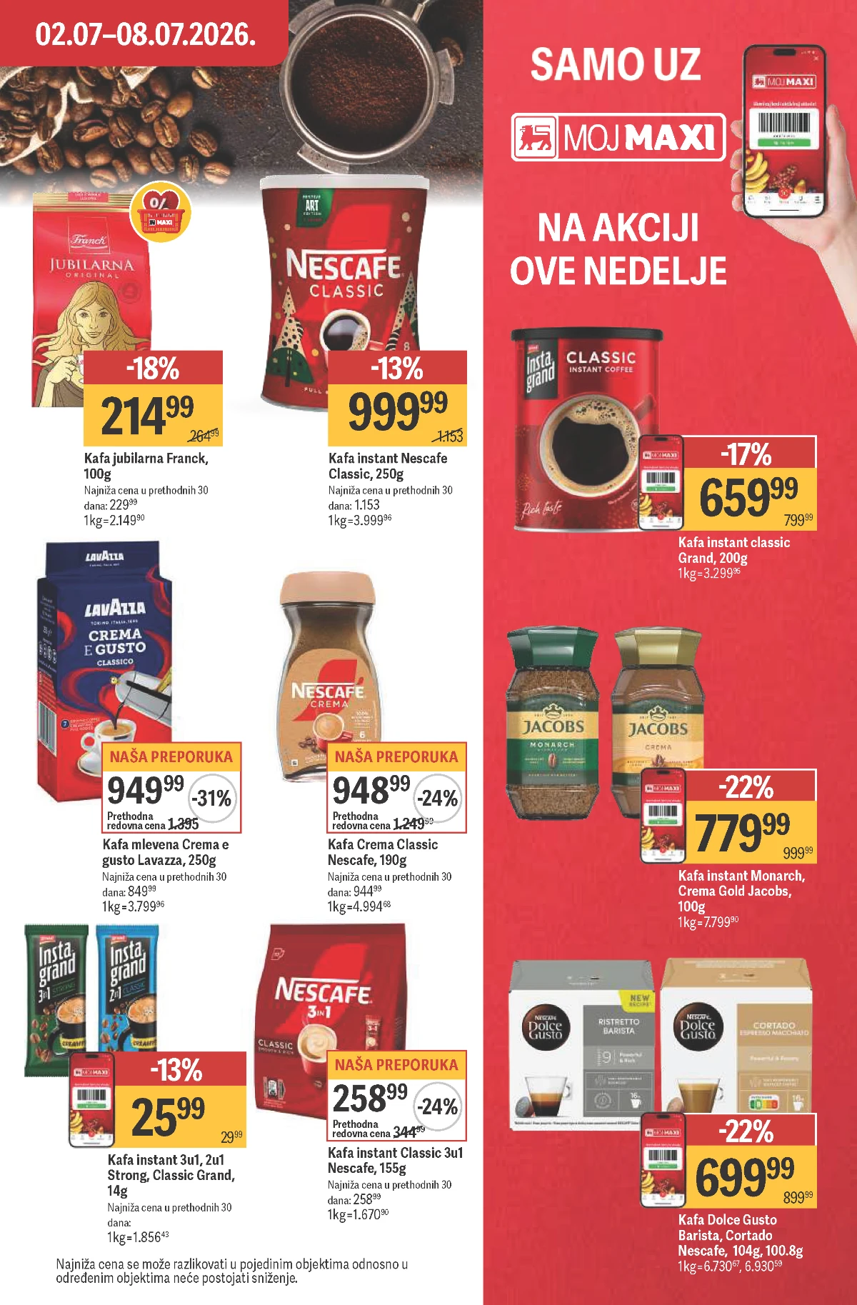 Maxi akcija do 08.07.2026 – strana 29 Maxi katalog do 08.07.2026 – strana 29