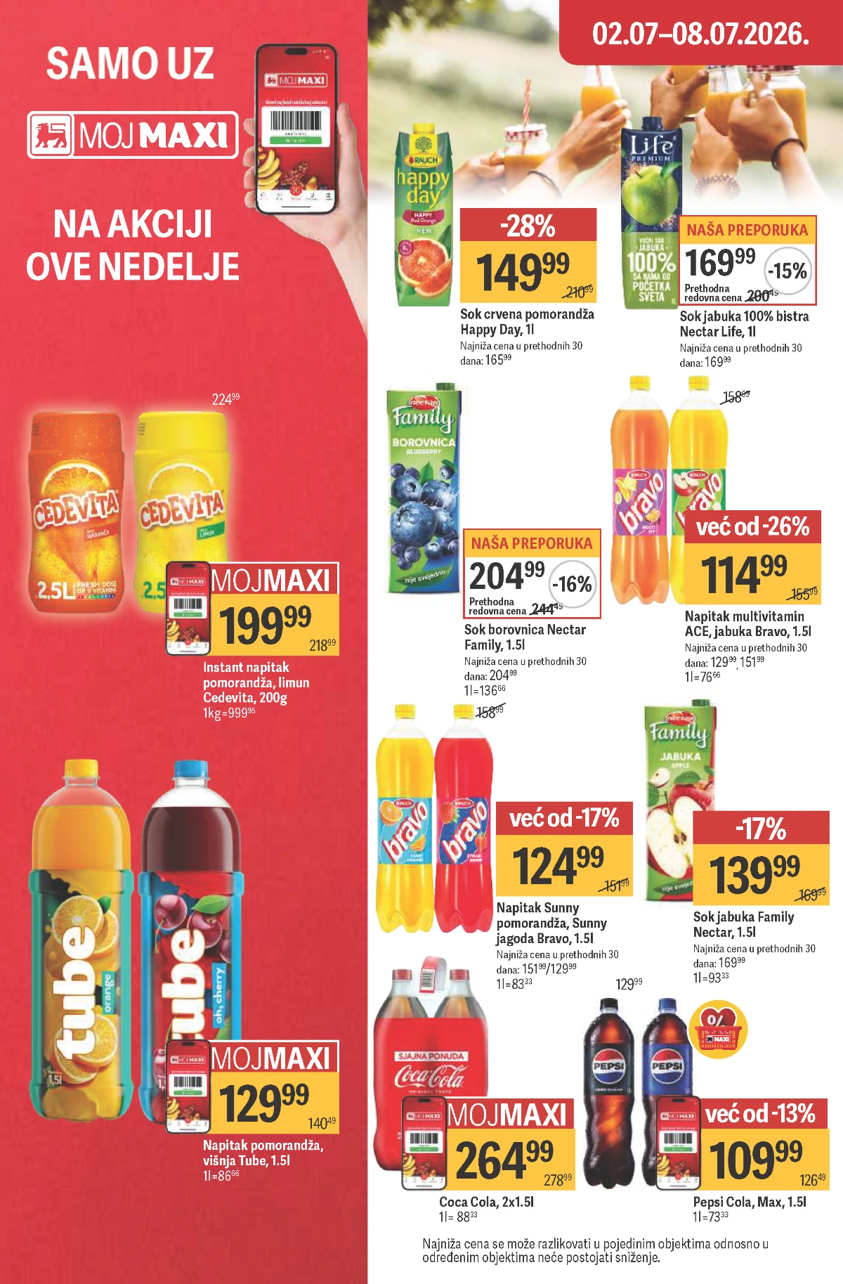 Maxi akcija do 08.07.2026 – strana 34 Maxi katalog do 08.07.2026 – strana 34
