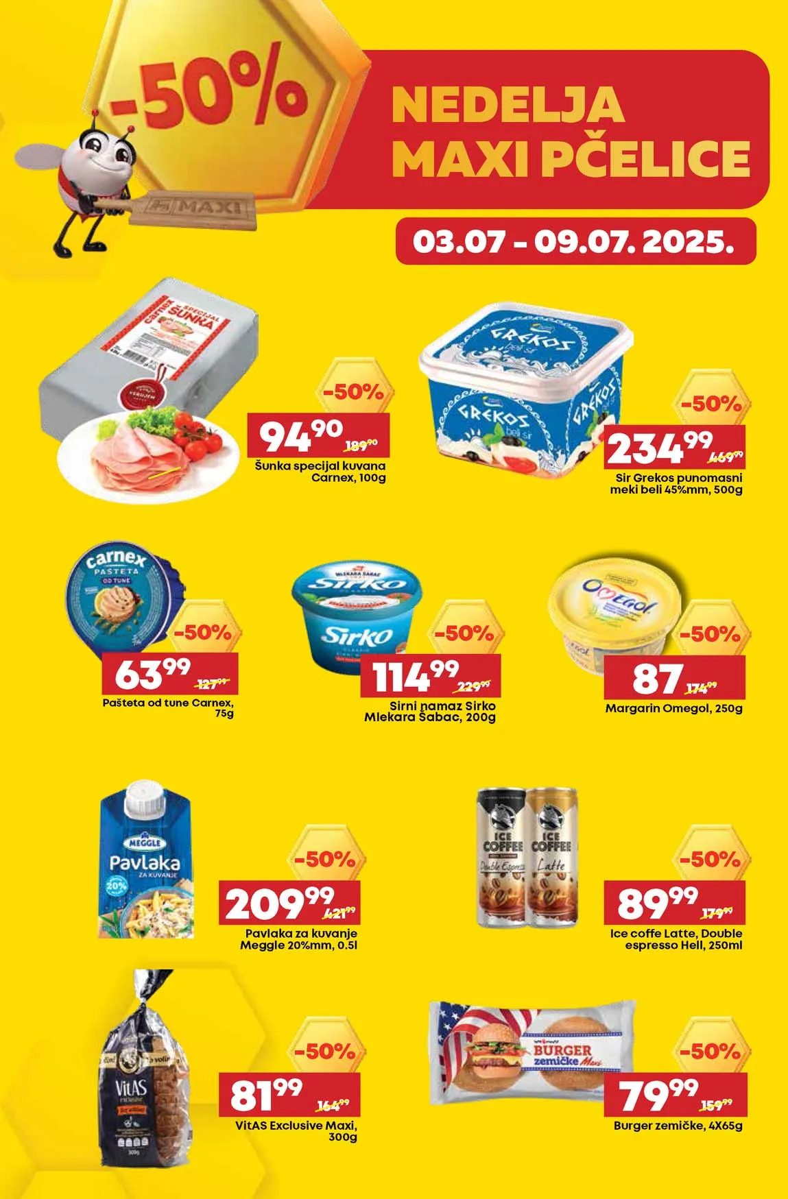 Maxi nedeljna akcija sniženja