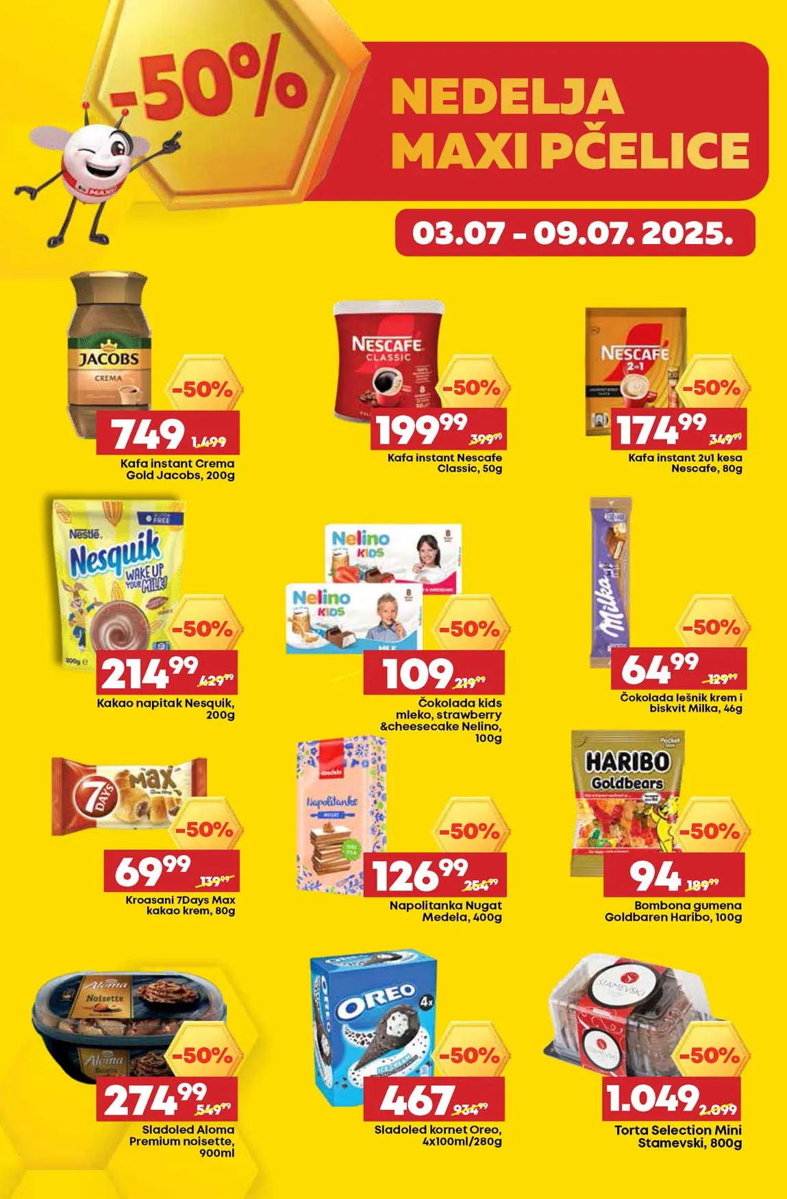 Maxi nedeljna akcija sniženja
