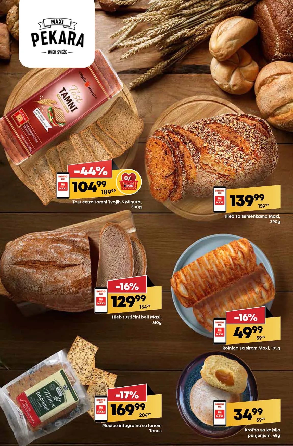 Maxi nedeljna akcija sniženja