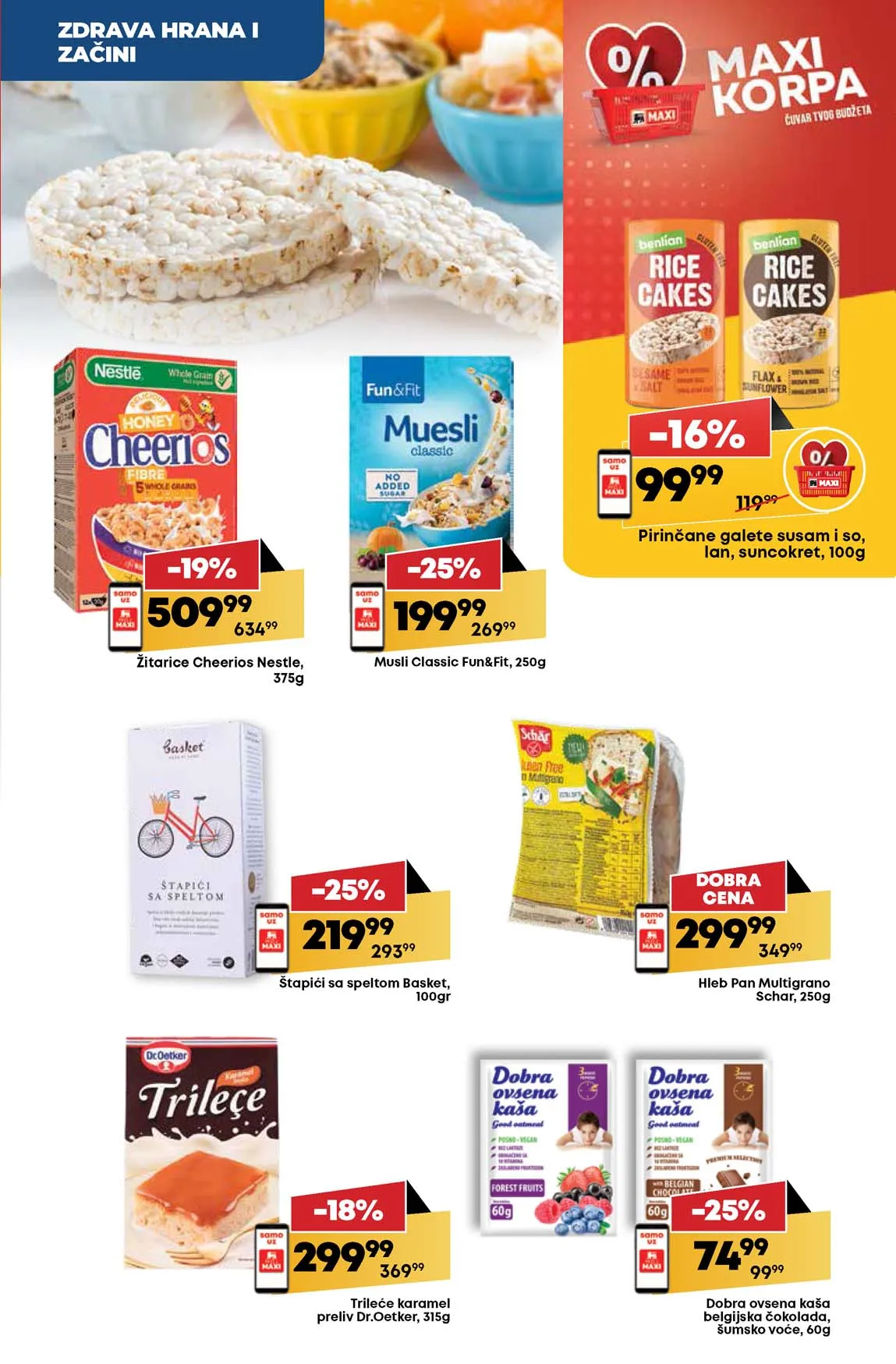 Maxi nedeljna akcija sniženja