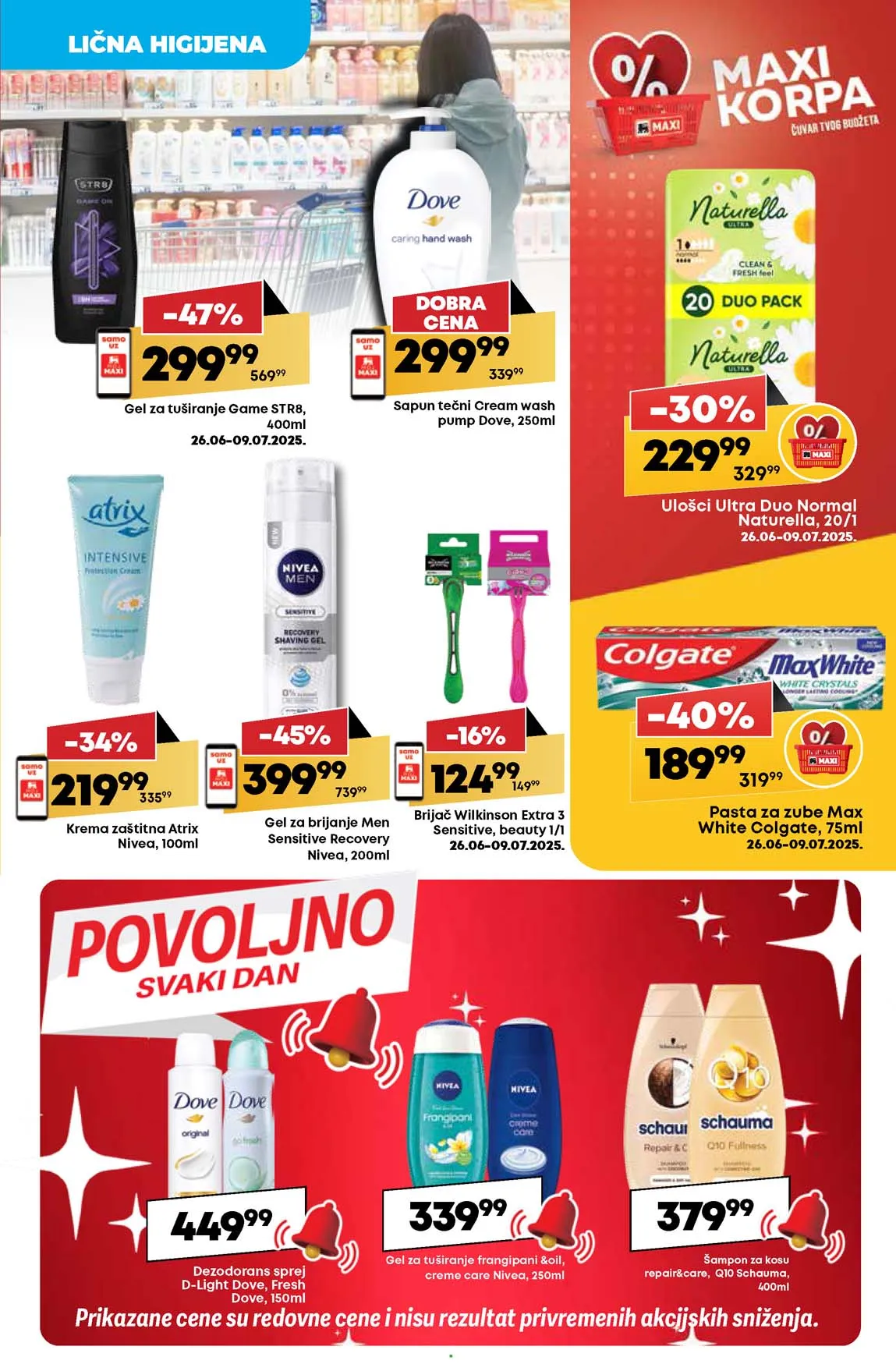 Maxi nedeljna akcija sniženja