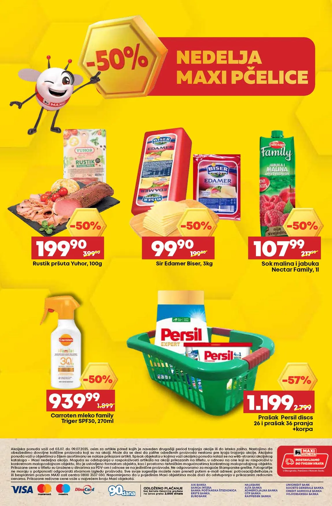 Maxi nedeljna akcija sniženja