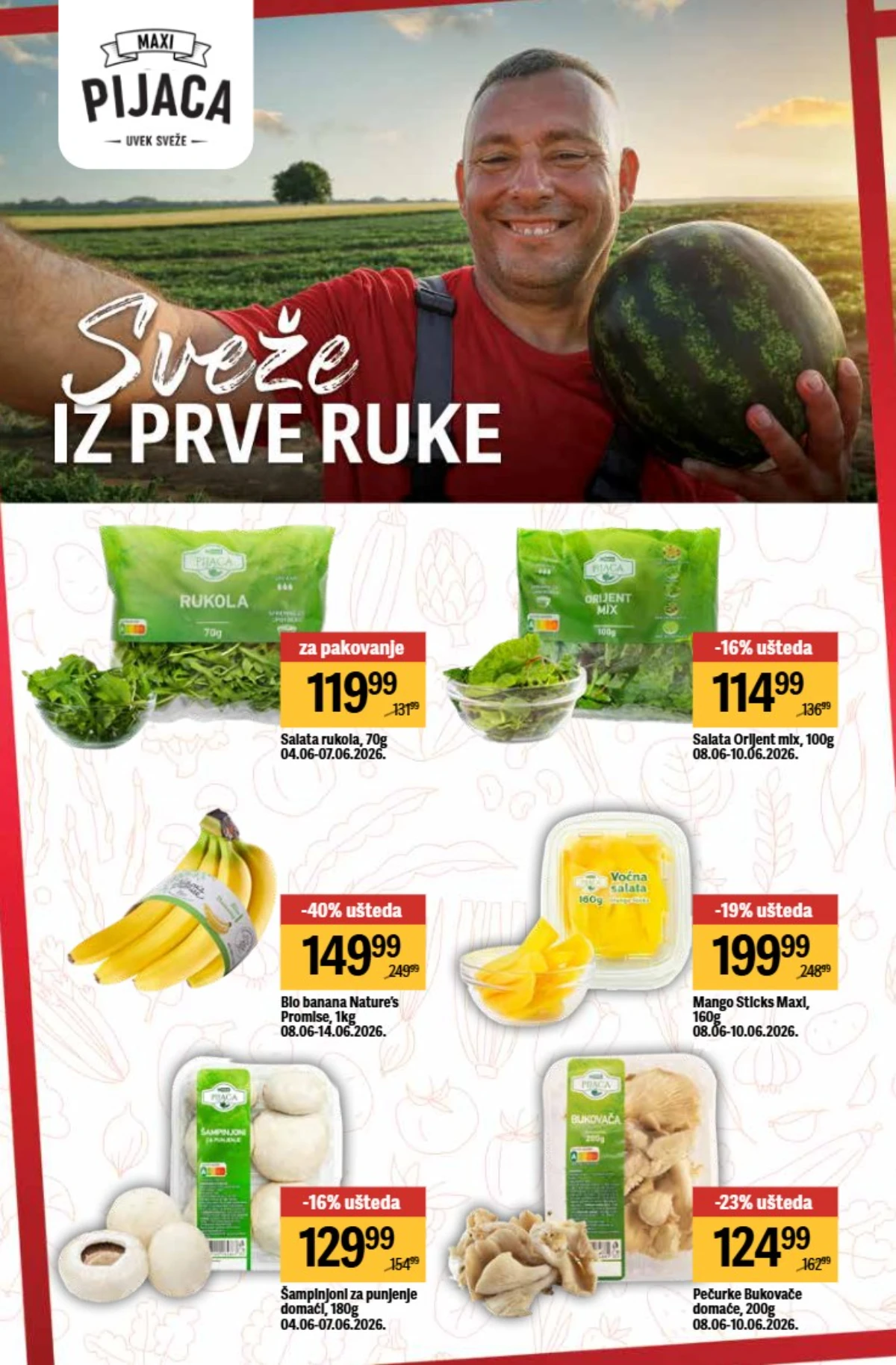 Borovnice, grožđe i lubenica na akciji strana 6
