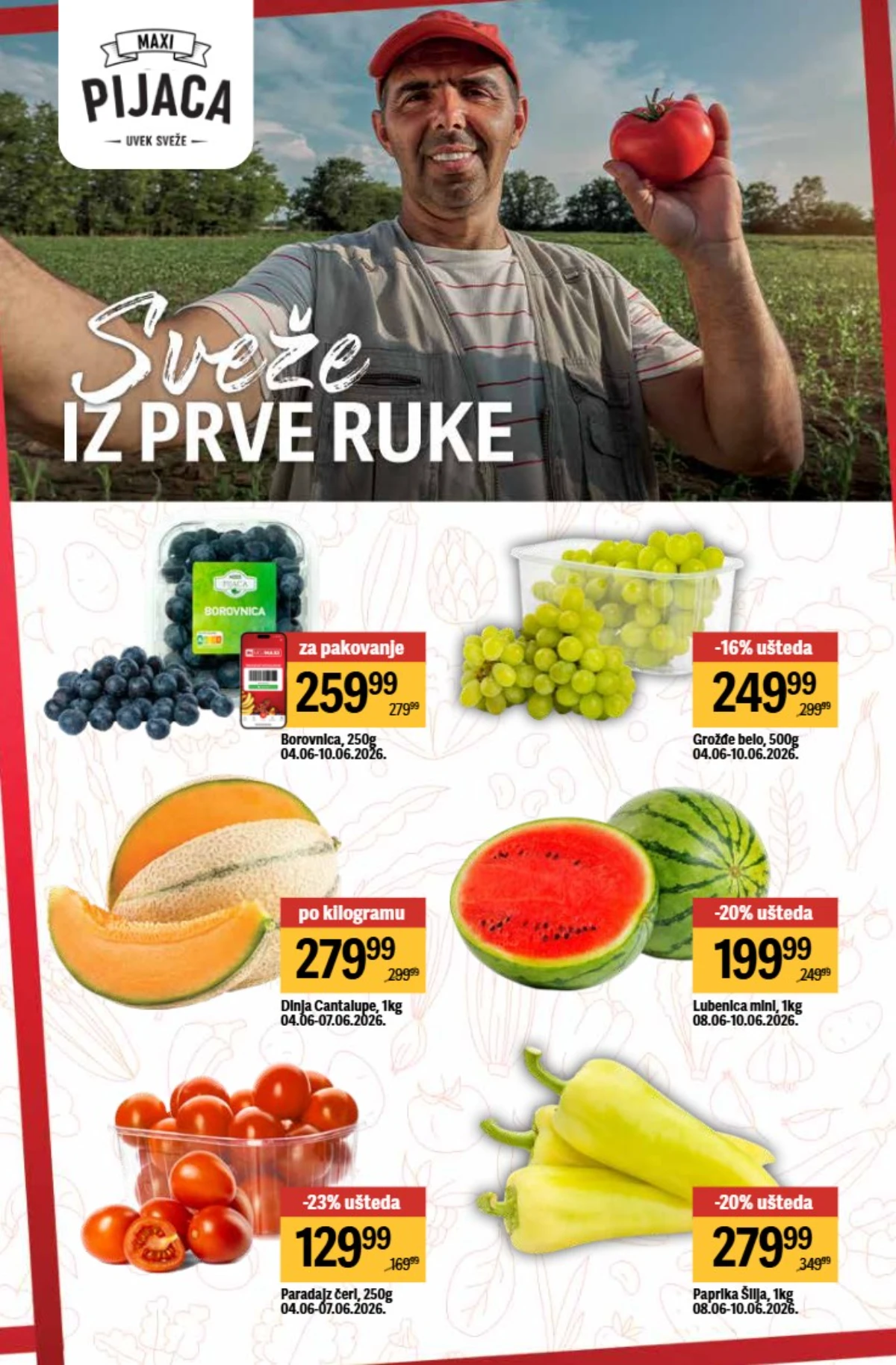 Junetina, ćevapi i kobasice na akciji strana 7