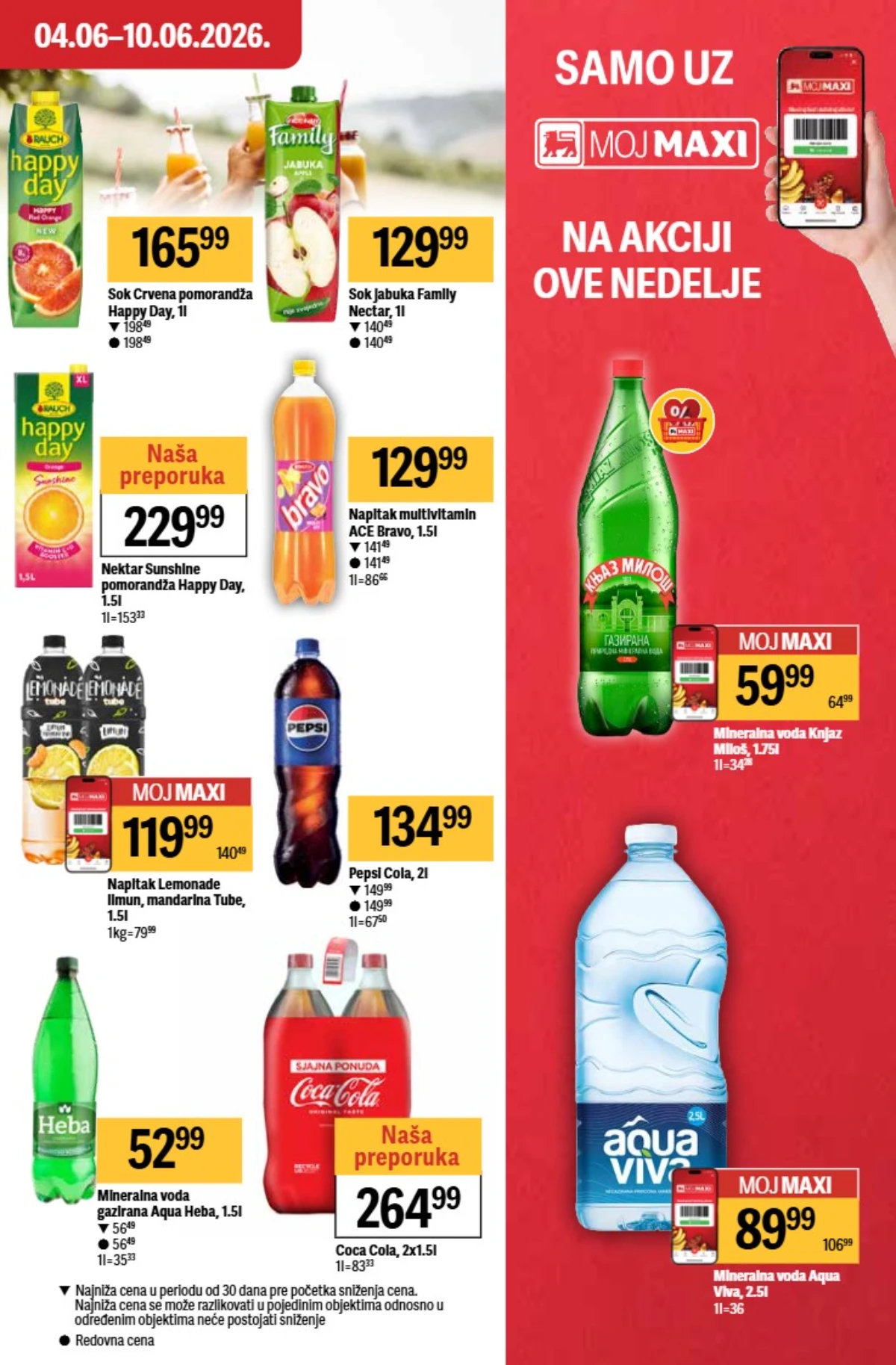 Maxi katalog strana 25 akcijska ponuda i dodatna sniženja