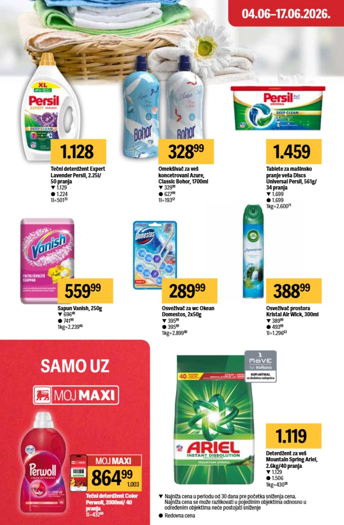 Maxi katalog strana 32 nedeljna akcija Srbija