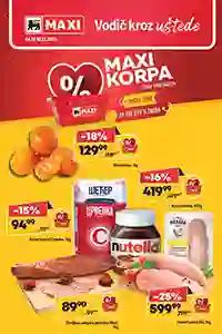 Maxi nedeljna akcija sniženja