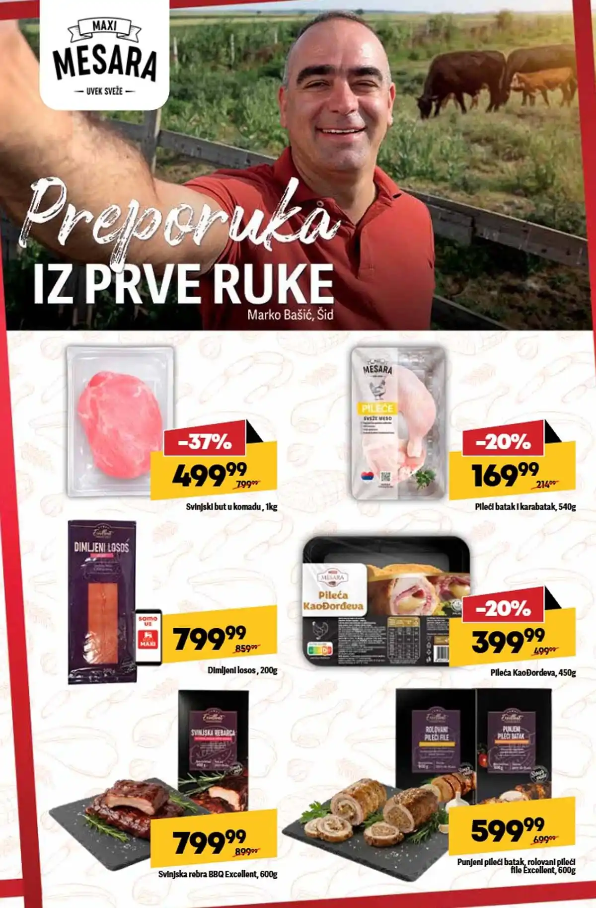 Maxi katalog nedeljna akcija strana 13 proizvodi popusti do 11. mart 2026 Maxi nedeljni katalog strana 13 proizvodi za bebe i porodicu Srbija mart 2026
