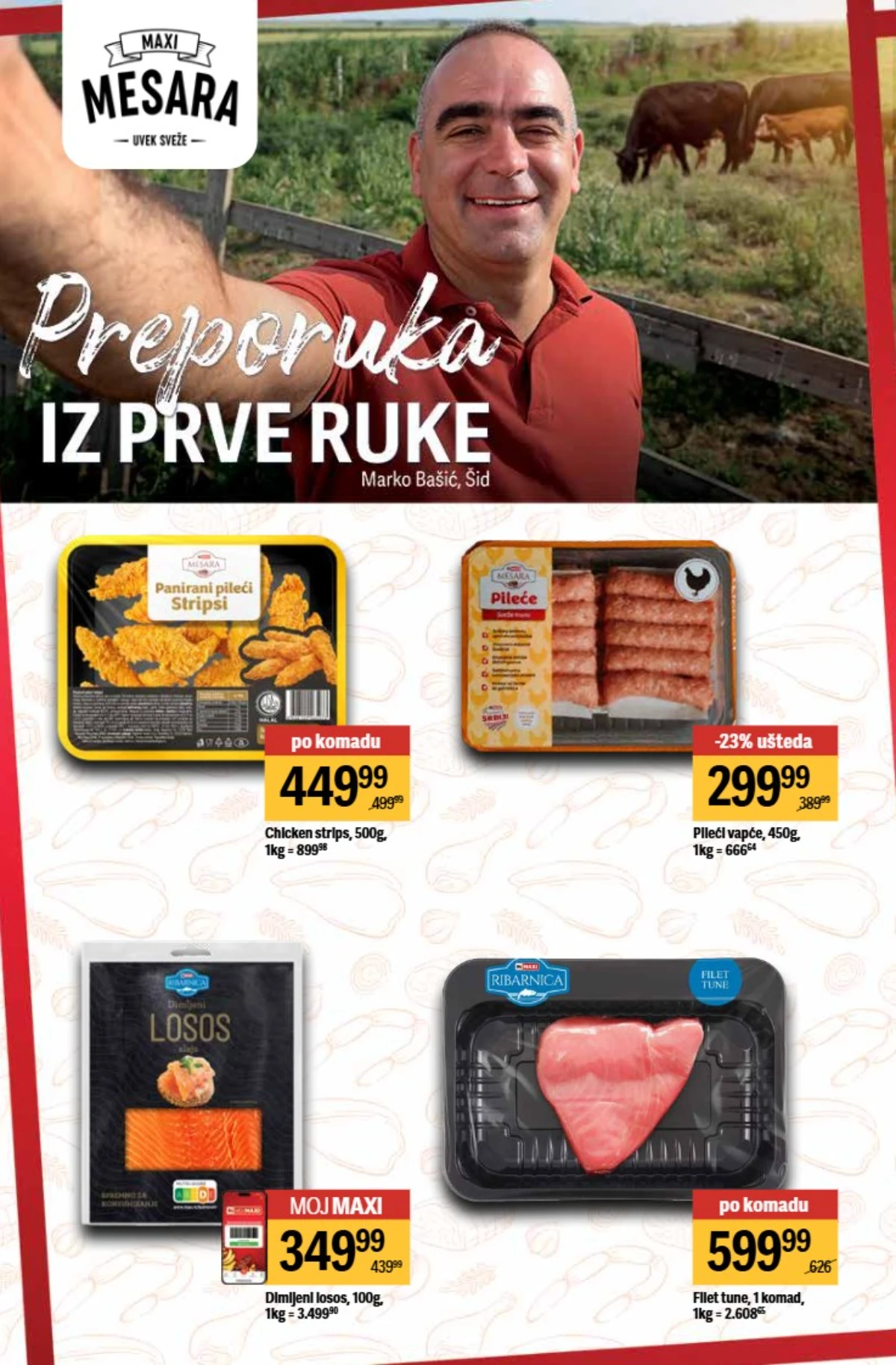 Maxi akcija čokolade keks sladoled i grickalice po niskim cenama