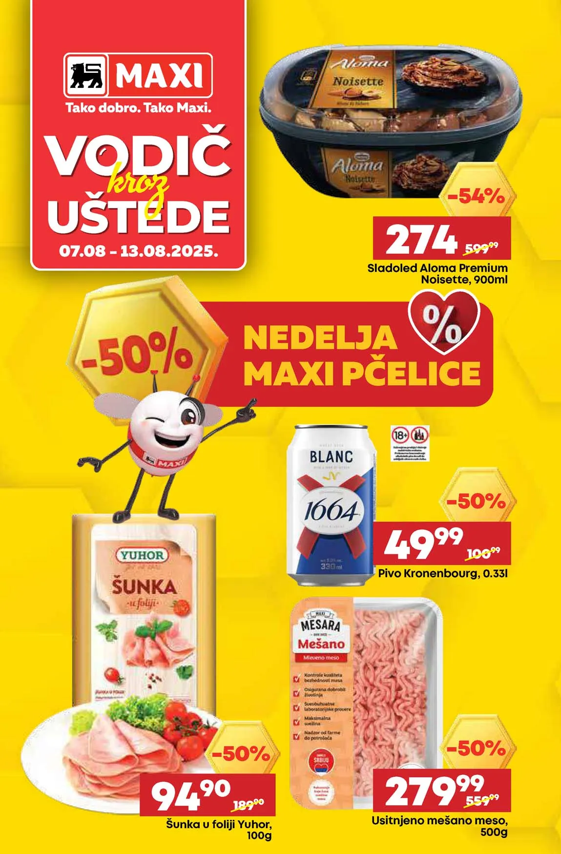 Maxi nedeljna akcija sniženja