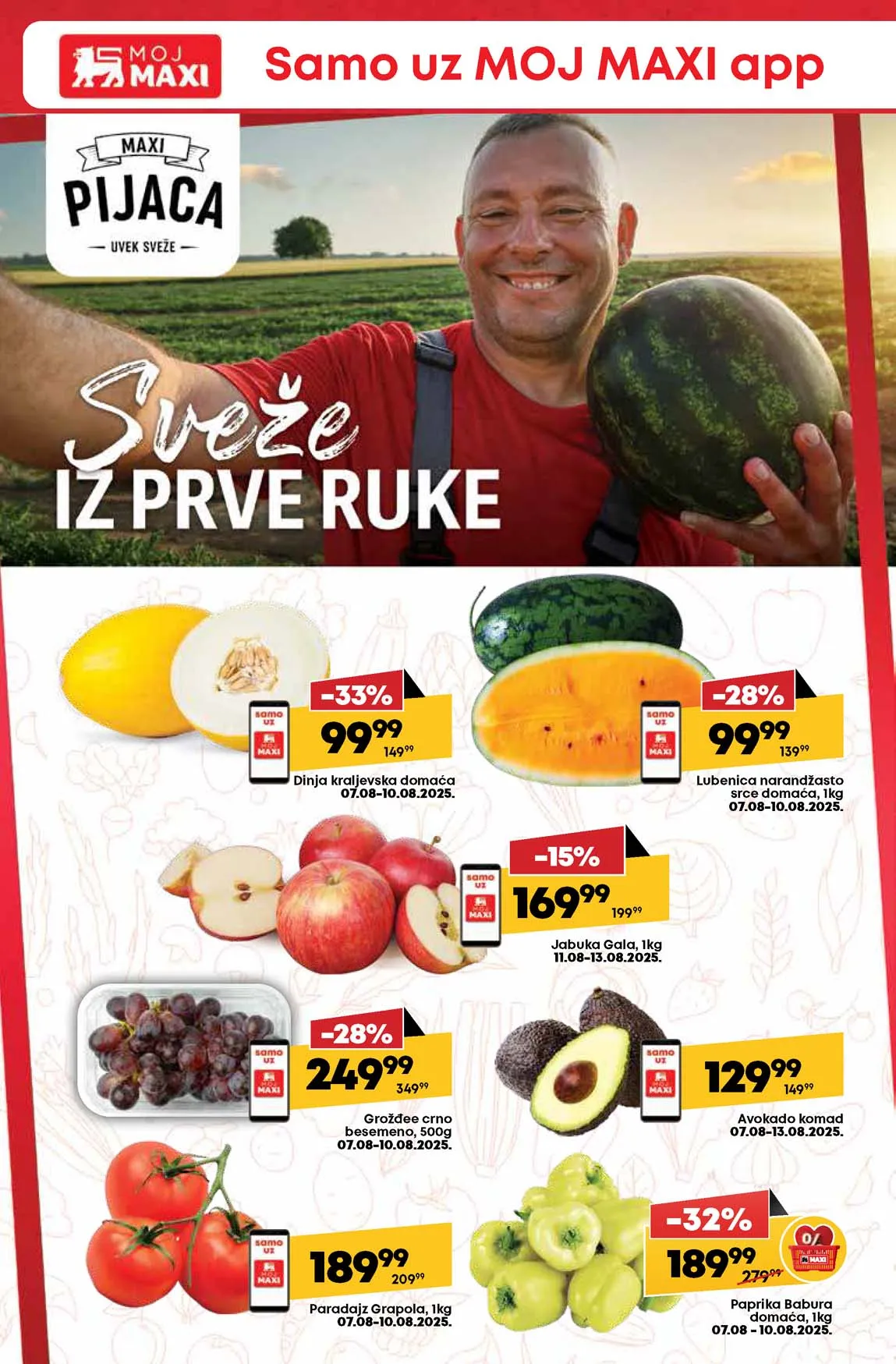 Maxi nedeljna akcija sniženja