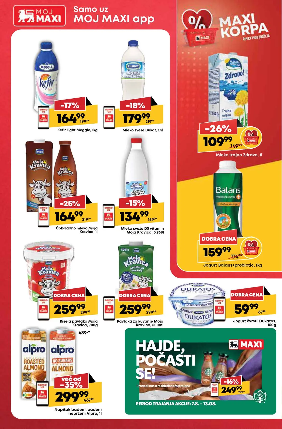 Maxi nedeljna akcija sniženja