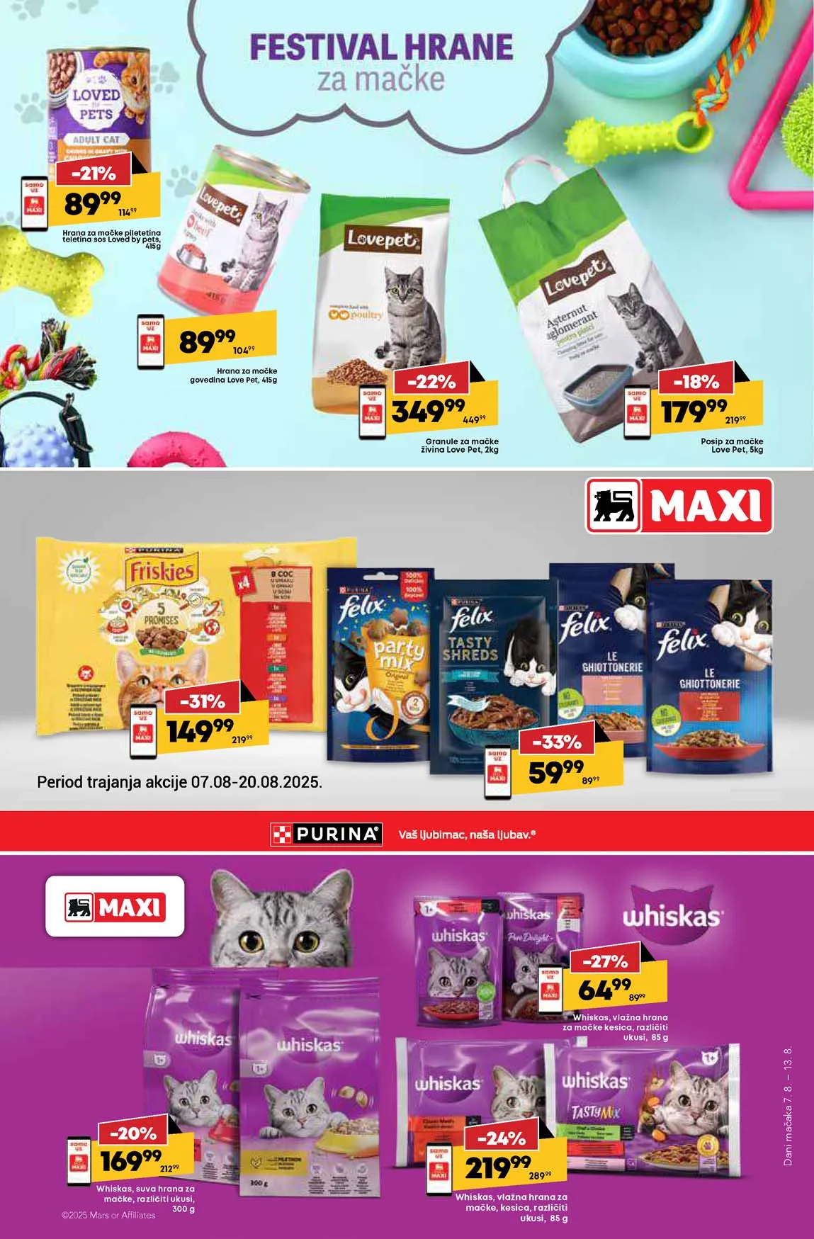 Maxi nedeljna akcija sniženja