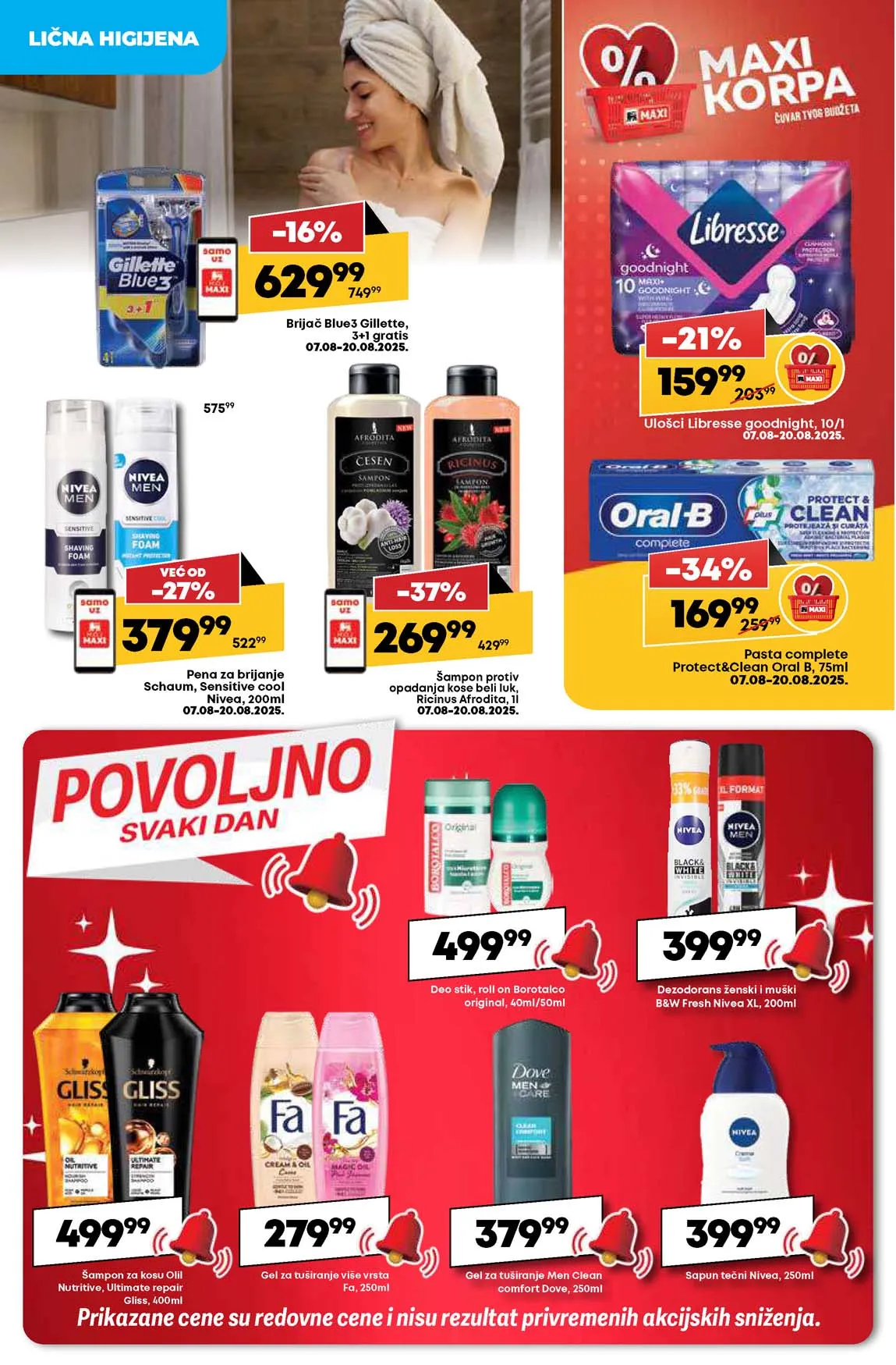 Maxi nedeljna akcija sniženja