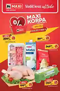 Maxi nedeljna akcija sniženja