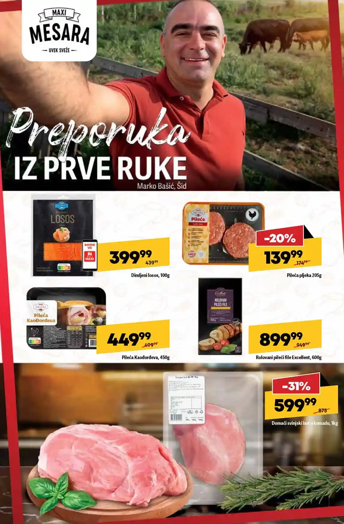 Maxi nedeljna akcija sniženja Maxi nedeljna akcija sniženja