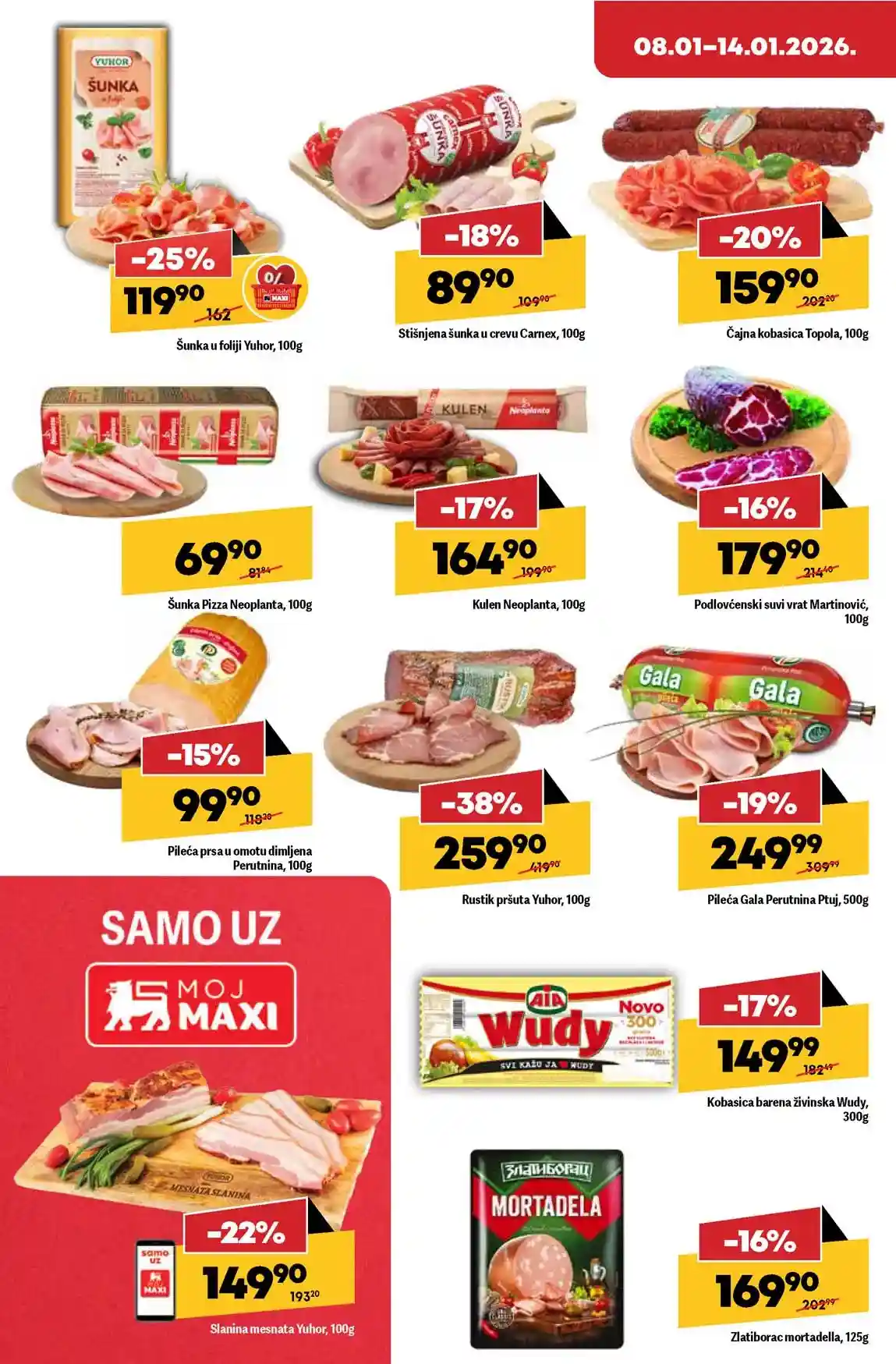 Maxi nedeljna akcija sniženja Maxi nedeljna akcija sniženja