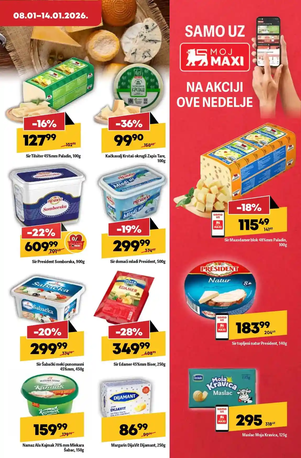 Maxi nedeljna akcija sniženja Maxi nedeljna akcija sniženja