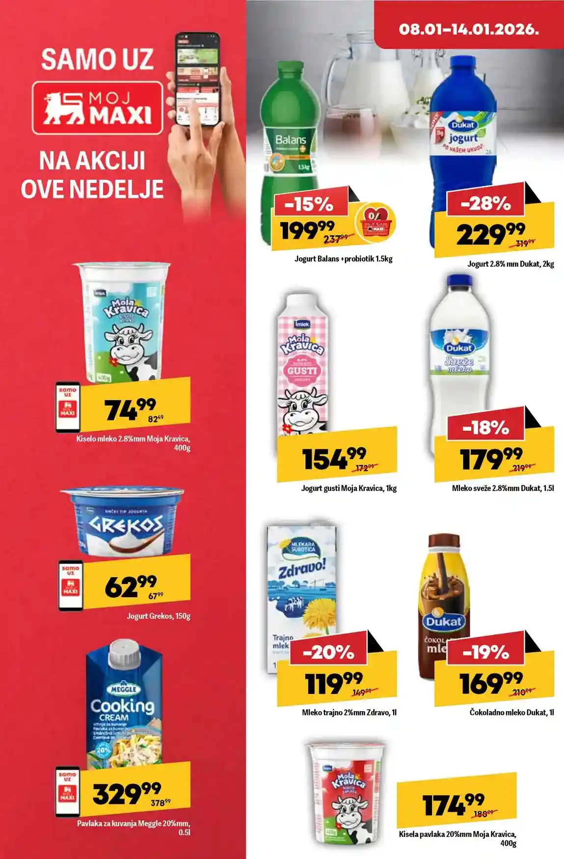 Maxi nedeljna akcija sniženja Maxi nedeljna akcija sniženja